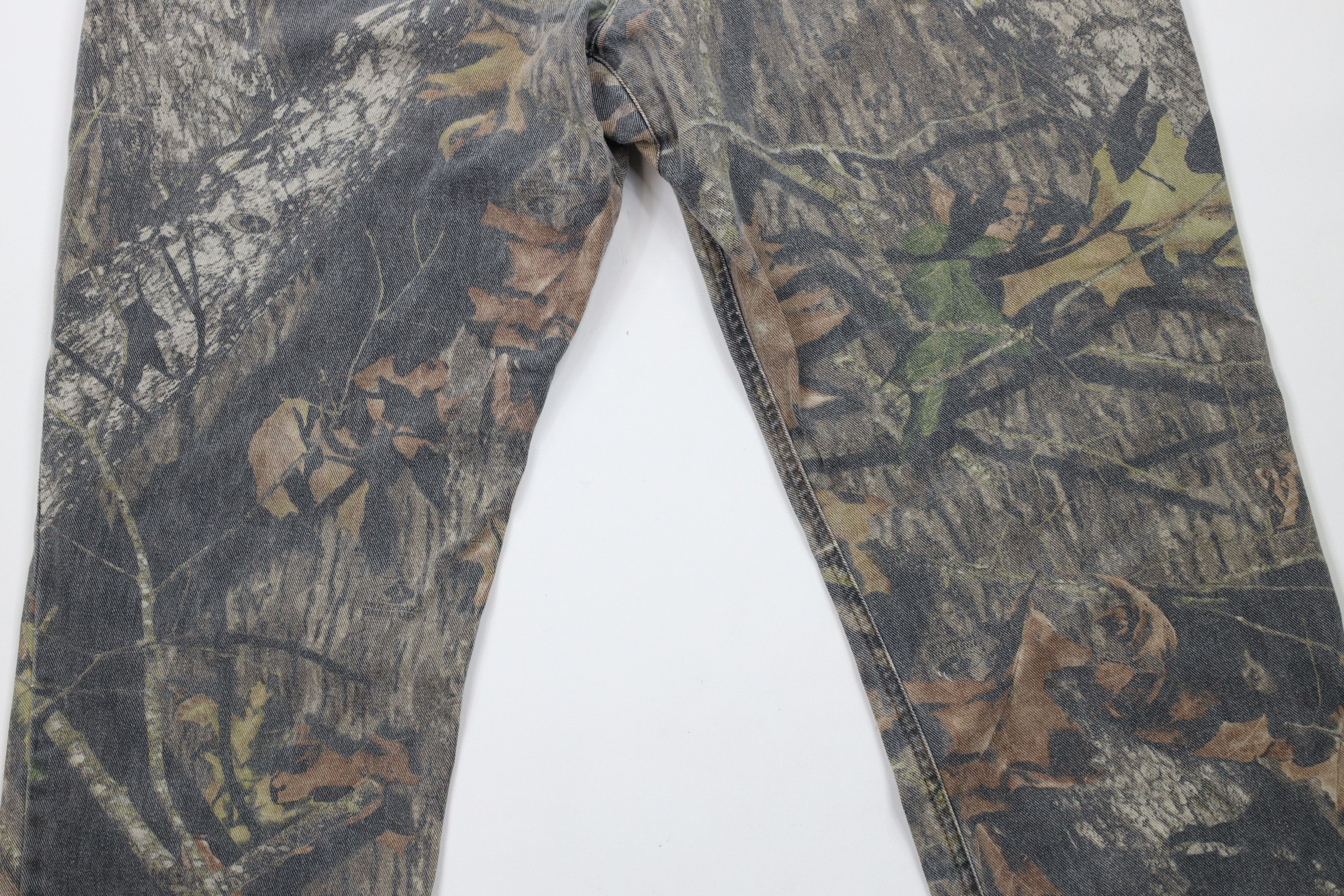 Vintage Vintage 90s Streetwear Camouflage Wide Leg Denim Jeans Size US 42 / EU 58 - 11 Thumbnail
