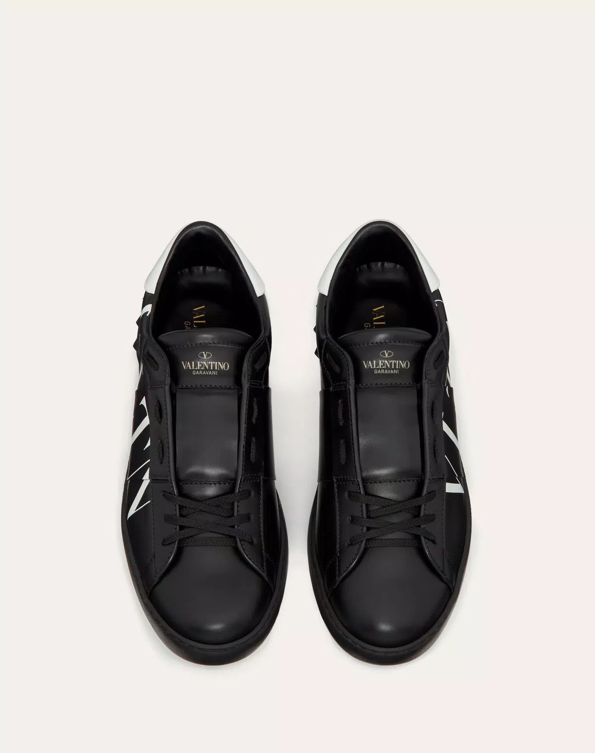Valentino oc11z0625 Open Sneaker With Vltn Print in Black Size US 13 / EU 46 - 4 Thumbnail