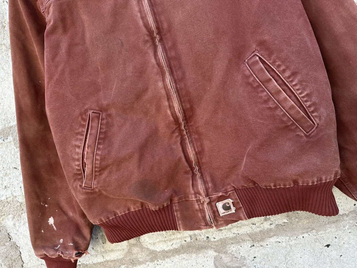 Carhartt × Vintage Fades Reddish Brown Carhartt J14 CLY Duck jacket Size US L / EU 52-54 / 3 - 5 Thumbnail
