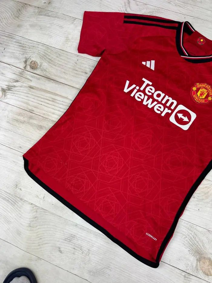 Adidas Adidas Manchester United 2023 2024 Rashford #10 Home Jersey Size US L / EU 52-54 / 3 - 2 Thumbnail