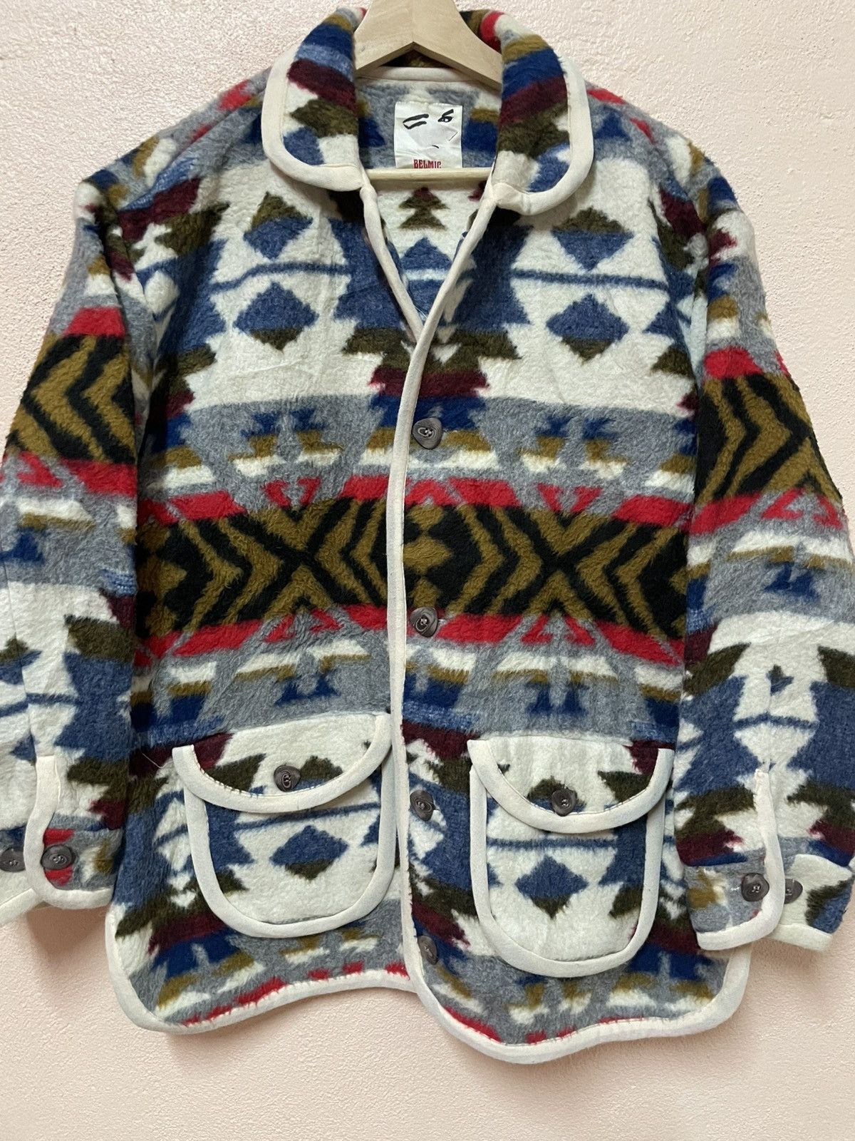 Japanese Brand Japanese Designer Poncho East West Native Navajo Poncho XL Size US XL / EU 56 / 4 - 4 Thumbnail