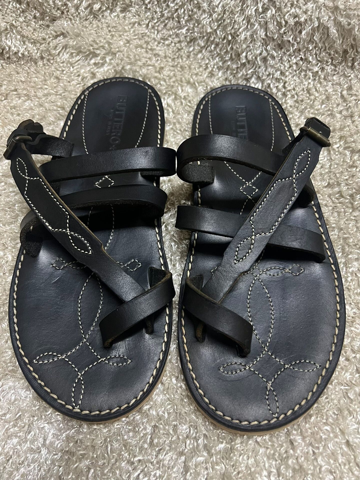 Buttero Buttero Men's Roman Sandals Size US 9 / EU 42 - 1 Thumbnail