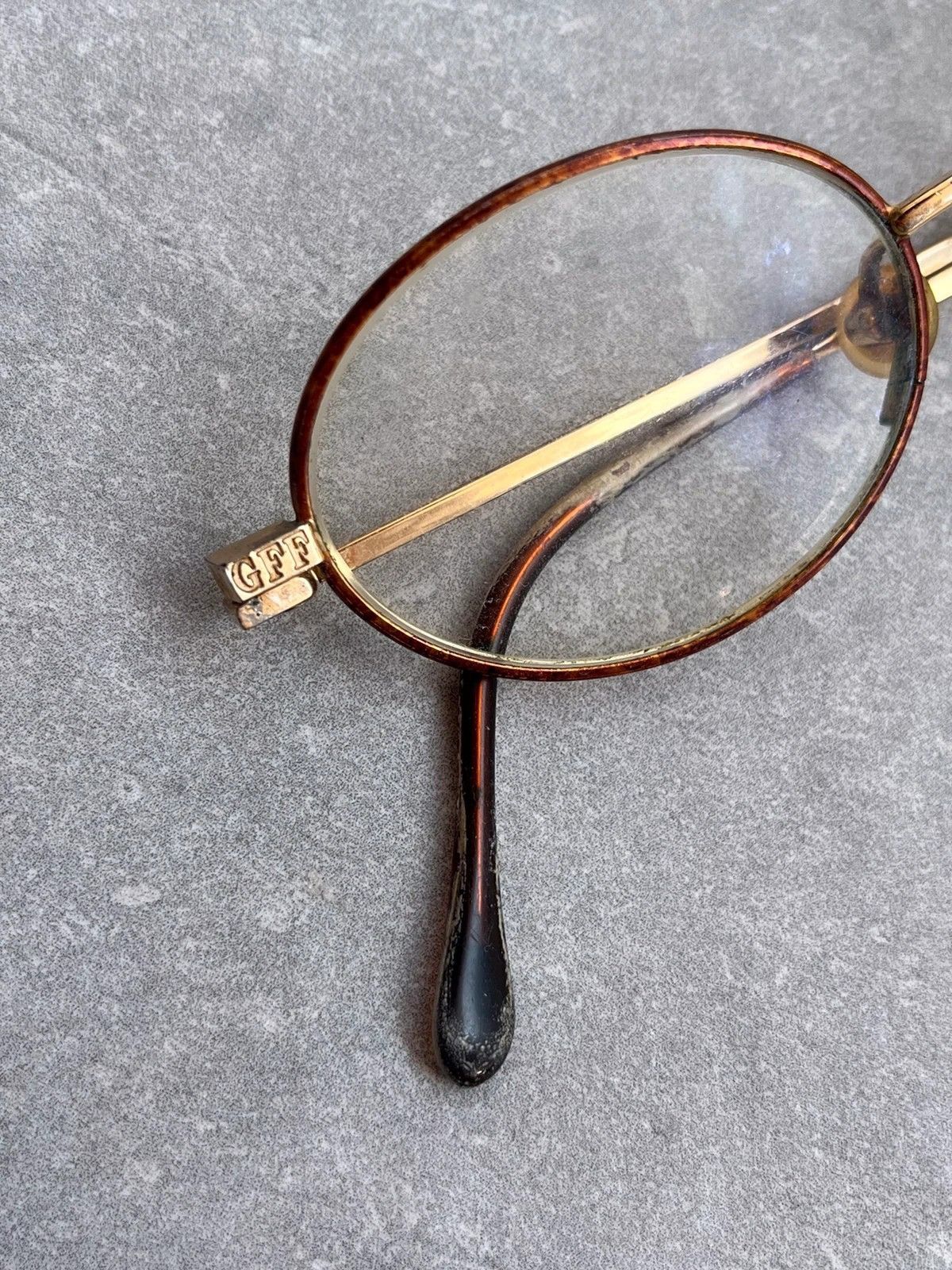 Gianfranco Ferre GFF Gianfranco Ferre Vintage 60s 70s Gold Metal Eyeglass Size ONE SIZE - 2 Thumbnail