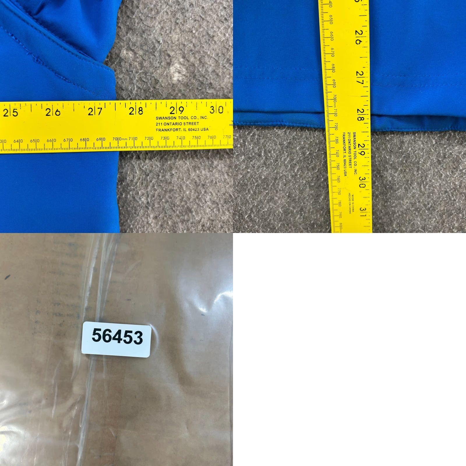 Vintage 511 Tactical Jacket Men 2XL Windbreaker Blue Polyester Fleece Lined Full Zip Lined Regular Outdoor Workwear Casual Shirt? Size US XXL / EU 58 / 5 - 11 Thumbnail