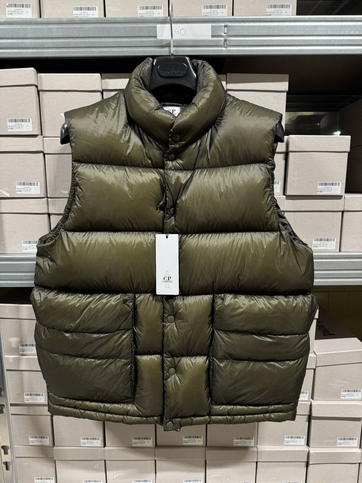 C.P. Company C.P Company DD Shell Down Vest NEW 800$ Size US M / EU 48-50 / 2 - 1 Thumbnail
