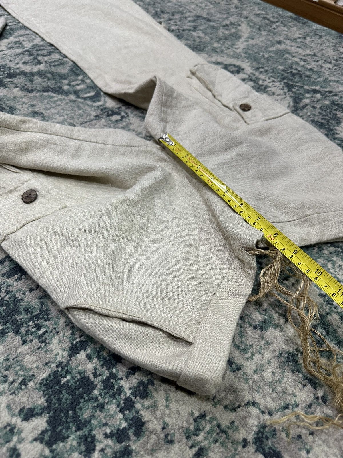 14th Addiction G.O.A Sack Cloth Flare Cargo Pant Size US 31 - 14 Thumbnail