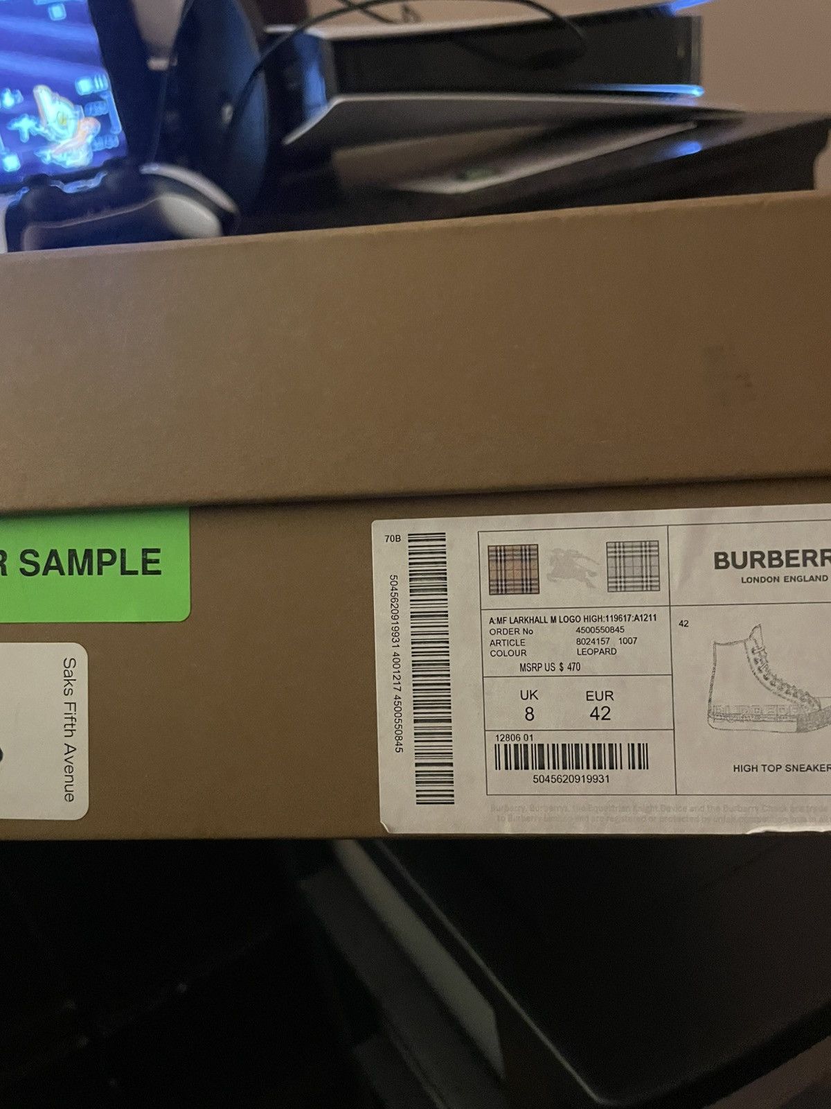 Burberry Burberry leopard sneakers Size US 9 / EU 42 - 4 Thumbnail