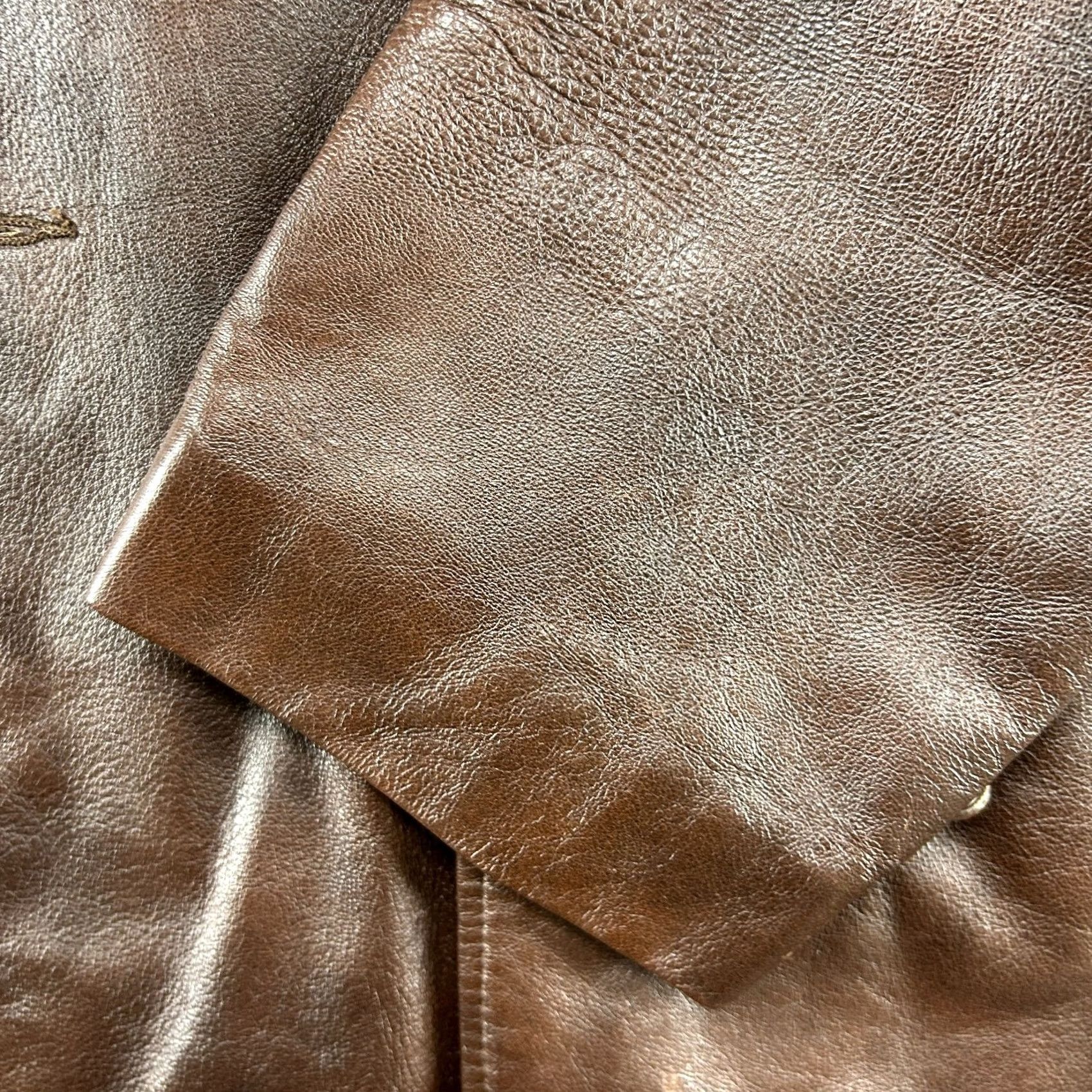 Scully Vintage Scully Leather Jacket Men 42 Brown Mocha Blazer Genuine Real Western 80s Size US XS / EU 42 / 0 - 5 Thumbnail