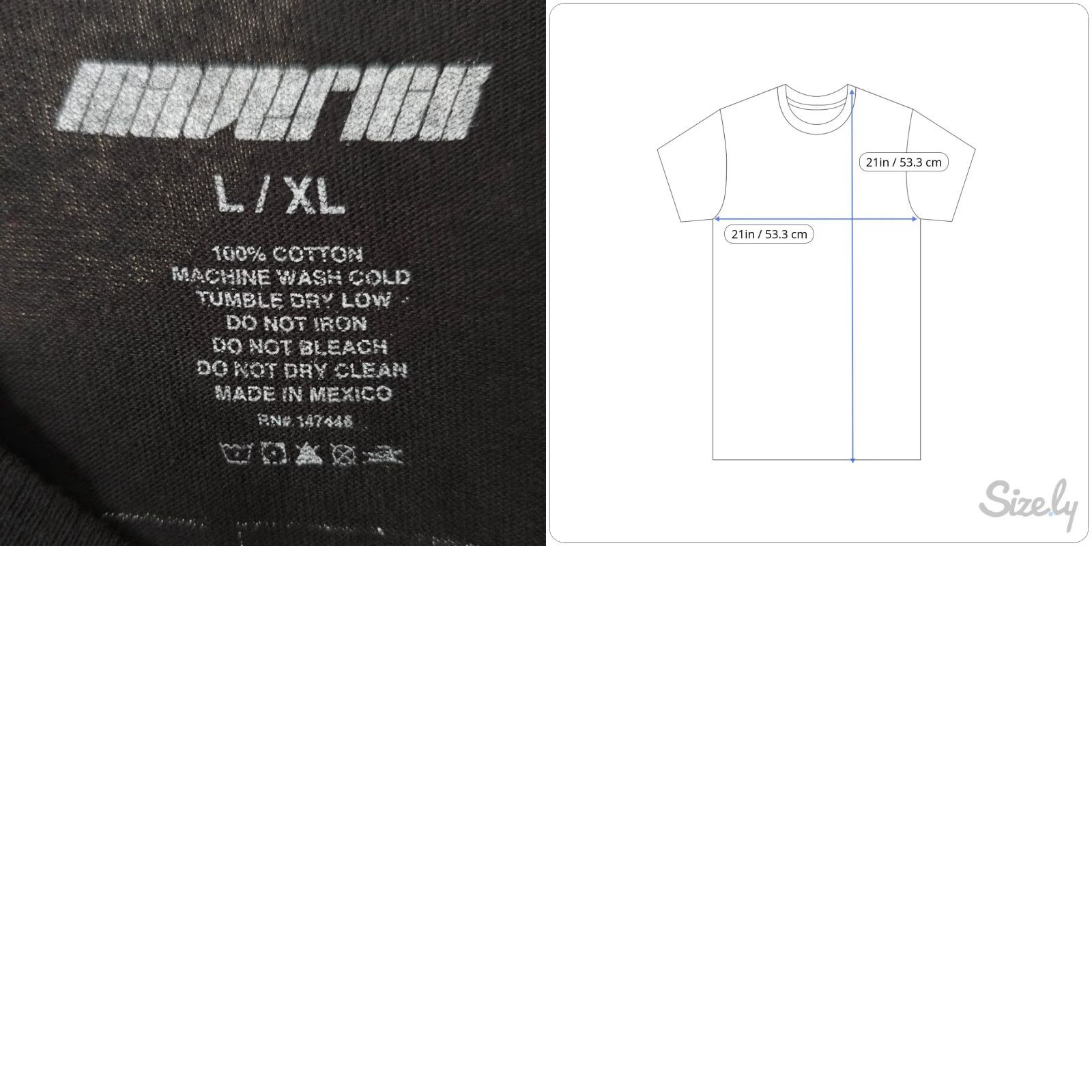 Vintage Maverick Crop Top T Shirt Womens Size Large Black Logan Paul Streetwear Size L / US 10 / IT 46 - 8 Thumbnail