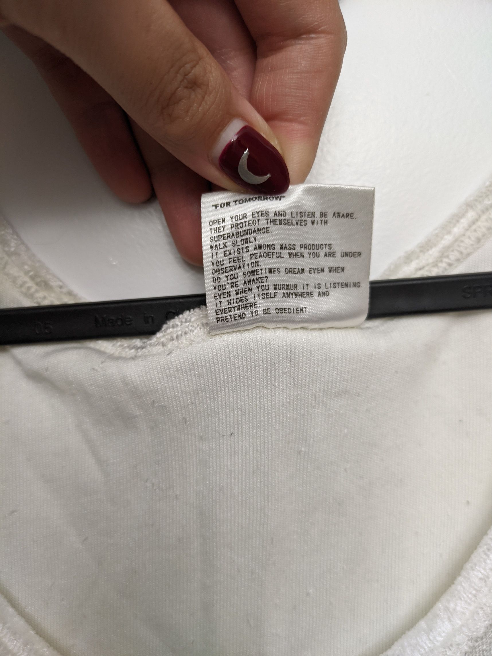 Julius ULTRA RARE SS03 Velvet Tank Top Size US L / EU 52-54 / 3 - 5 Thumbnail