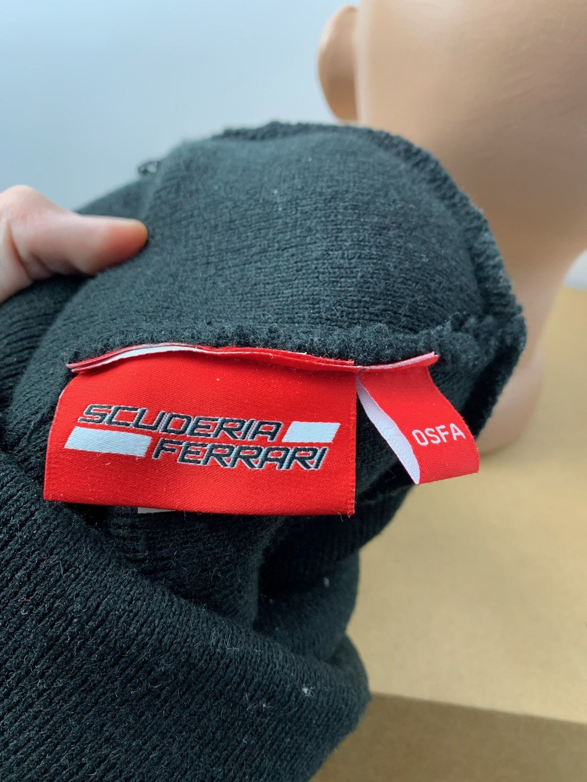 Ferrari × Vintage Vintage Ferrari hat black logo racing Size ONE SIZE - 3 Thumbnail