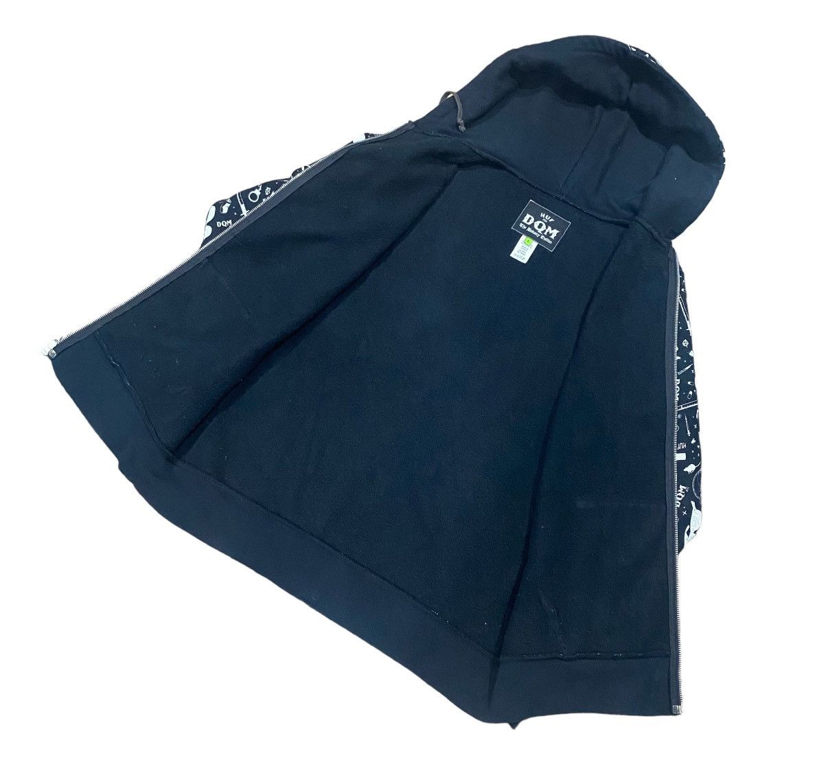 DQM Huf X Dqm Fullprint Zipper Hoodie Size US L / EU 52-54 / 3 - 14 Thumbnail