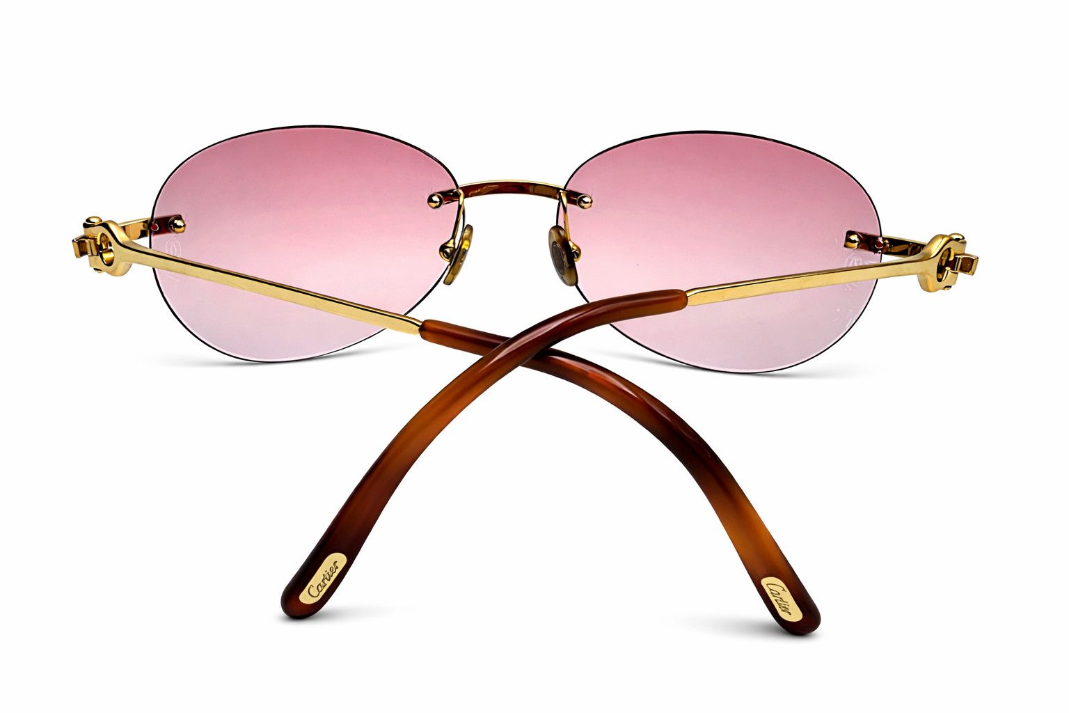 Cartier Authentic Cartier Bolon Gold Glasses CT00450 Size ONE SIZE - 9 Thumbnail