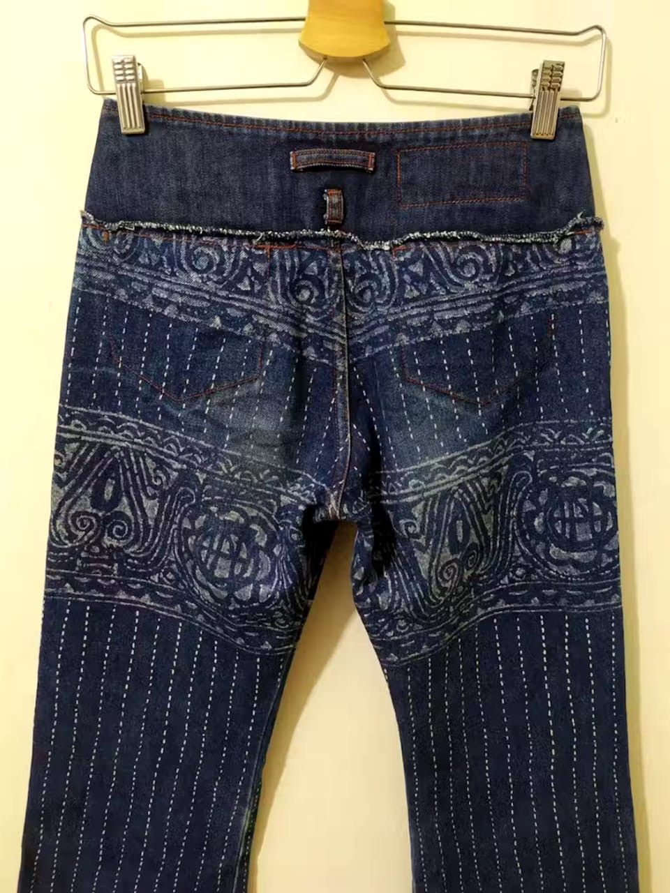 Jean Paul Gaultier Jean Paul Gaultier Egypt Graphics Logo Design Pants Size 28" / US 6 / IT 42 - 8 Thumbnail