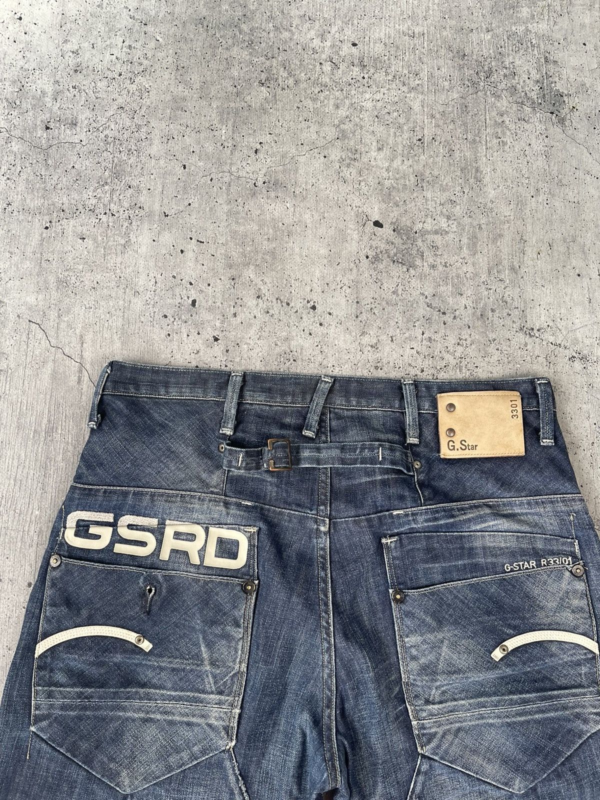 G-Star Vintage G-Star Raw Big Logo Shorts 31 size diesel tile D&G Size US 31 - 2 Thumbnail
