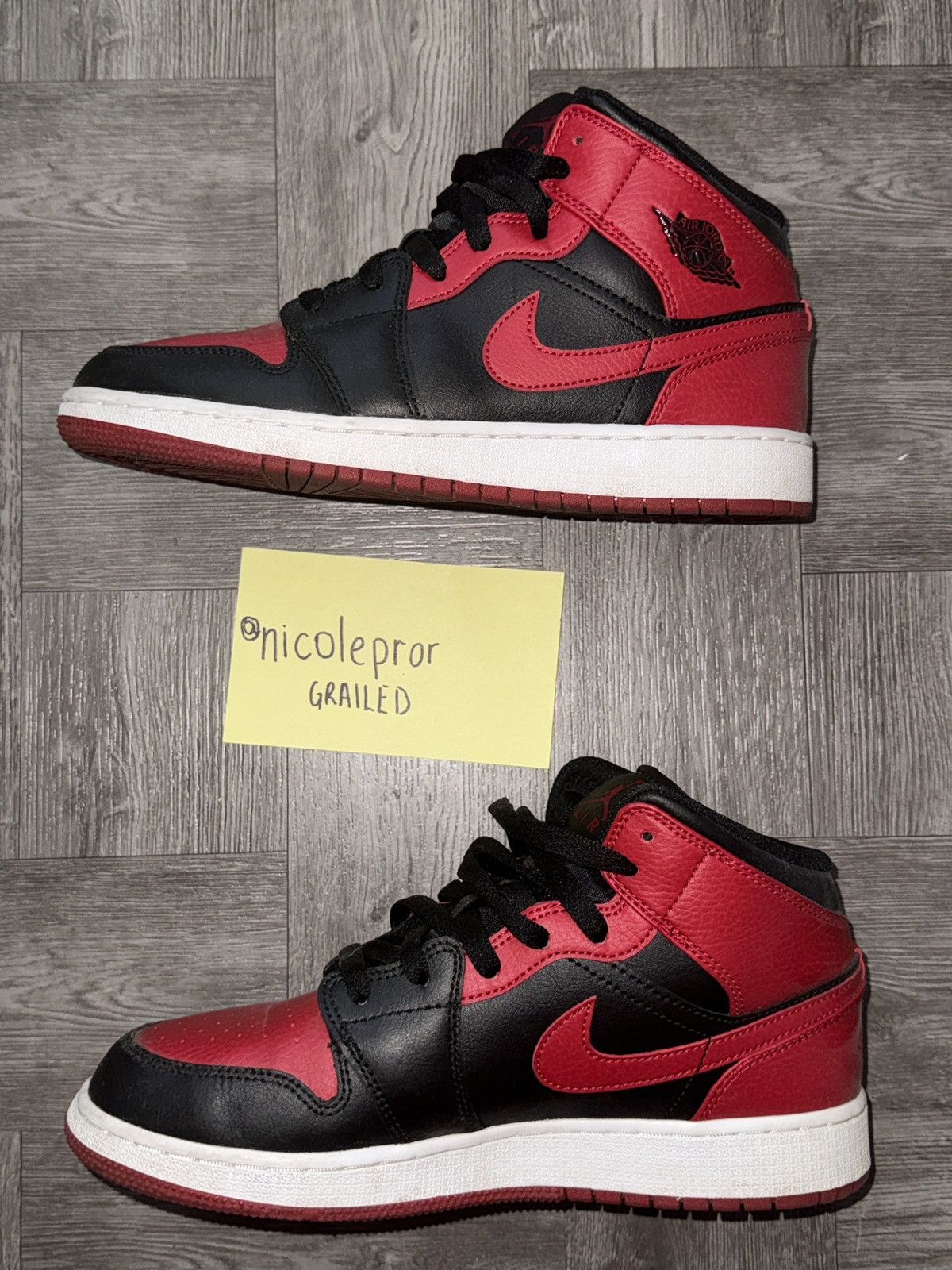 Jordan Brand Air Jordan 1s Mid GS 6.5Y Streetwear Size US 6.5 / EU 39-40 - 3 Thumbnail