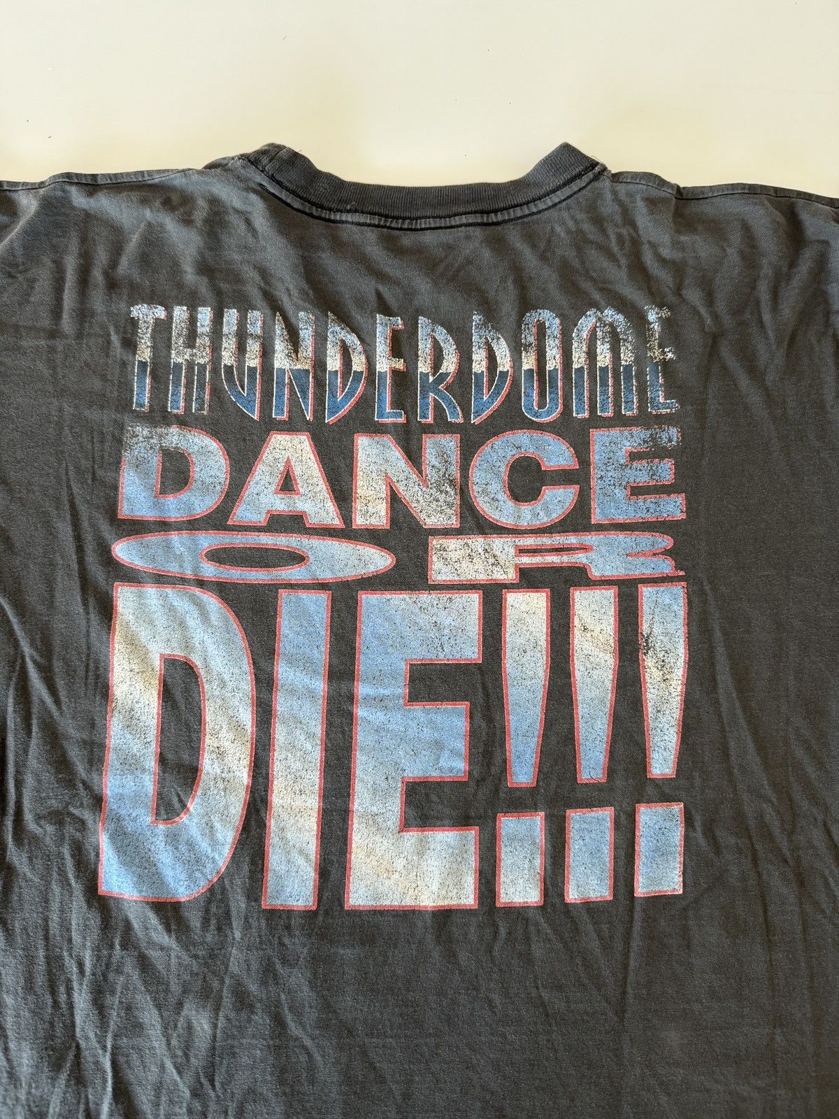 Thunderdome *RARE* VINTAGE 90s GABBER RAVE TECHNO THUNDERDOME DANCE DIE Size US XL / EU 56 / 4 - 12 Thumbnail