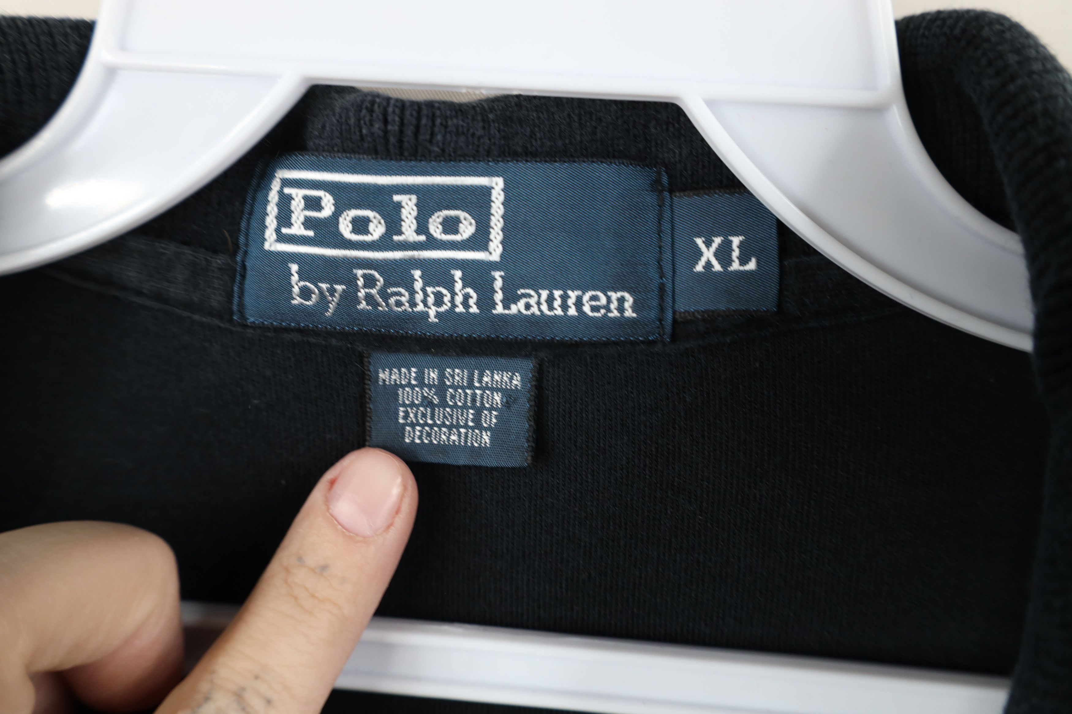 Ralph Lauren Vintage 90s Ralph Lauren Cotton Touch Long Sleeve Rugby Polo Size US XL / EU 56 / 4 - 7 Thumbnail