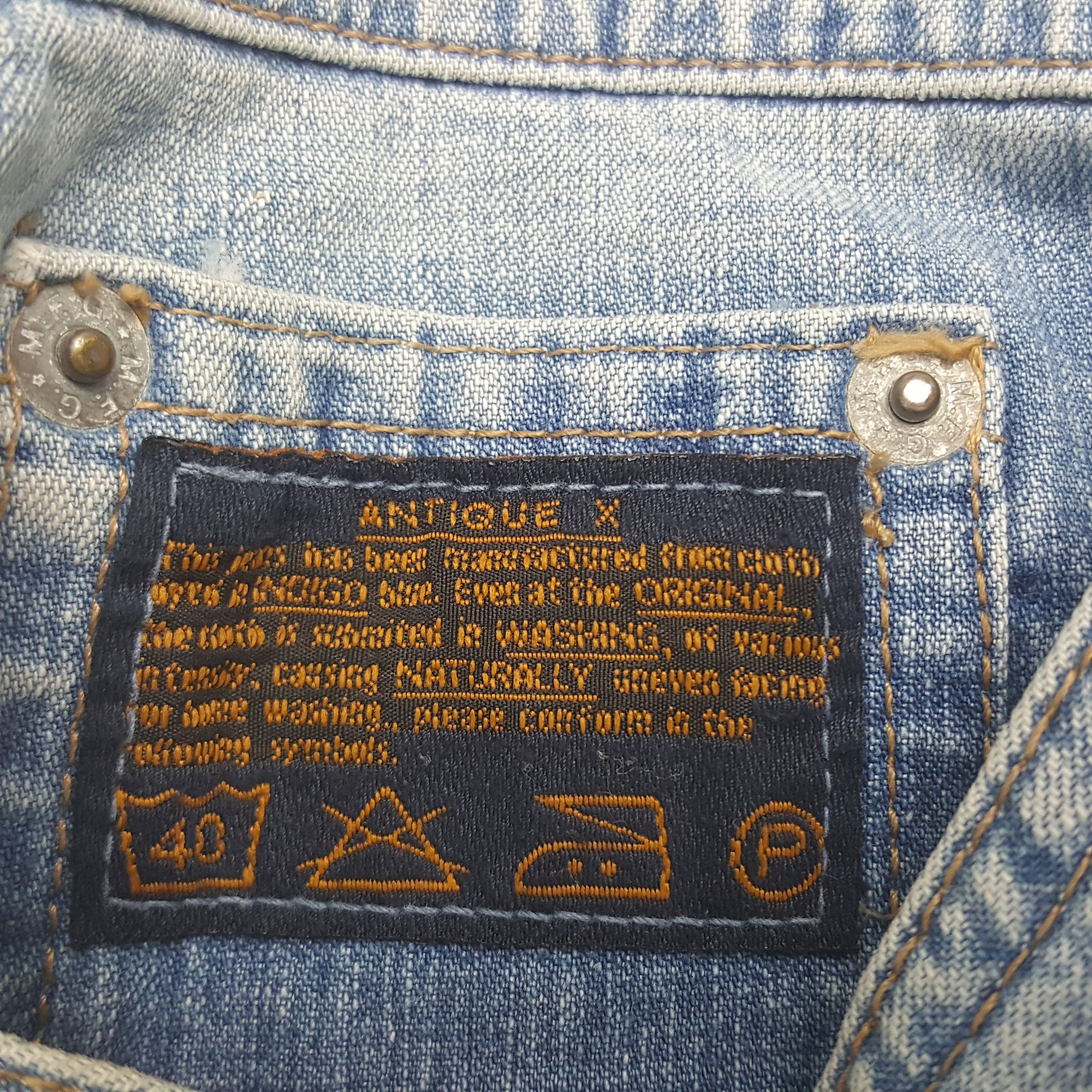 Marithe + Francois Girbaud × Vintage Vintage Marithe Francois Girbaud Denim Jeans Size US 29 - 15 Thumbnail
