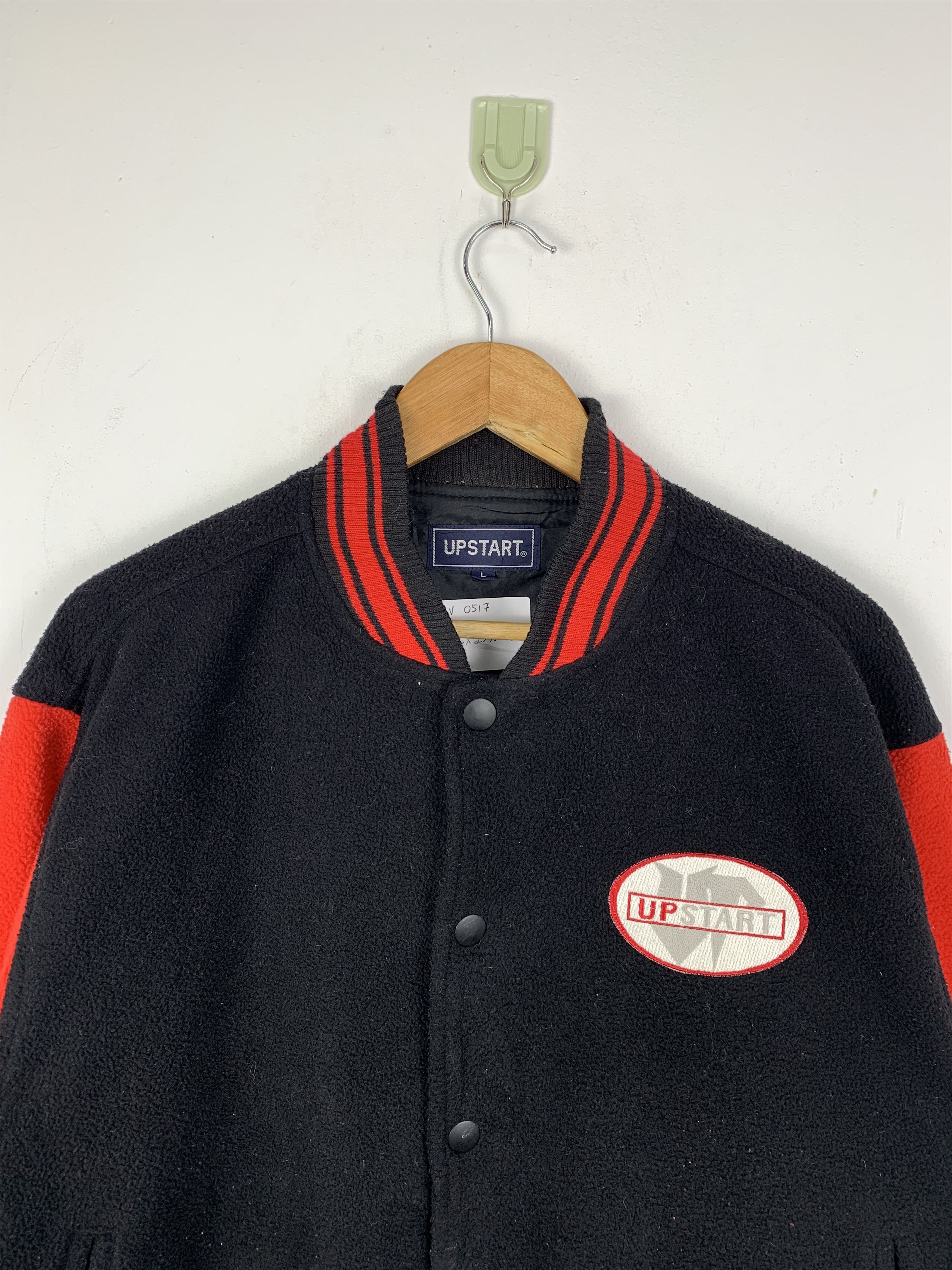 Vintage Vintage 90s Japanese Brand Wool Varsity Jacket V0517 Size US L / EU 52-54 / 3 - 2 Thumbnail
