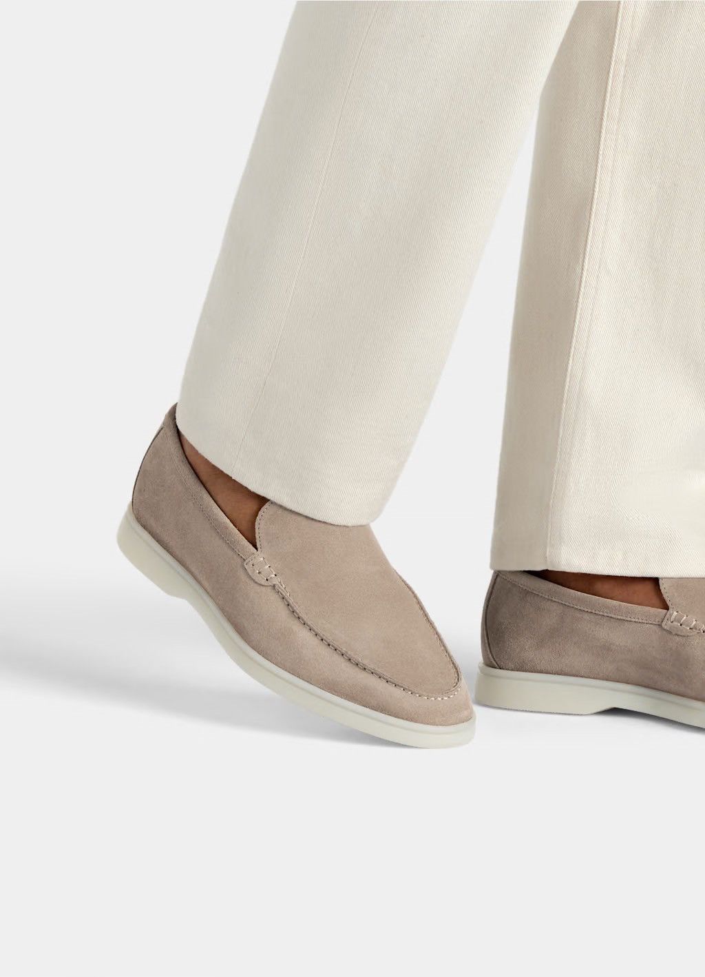 Suitsupply Suitsupply $329 Suede Size 12 Slip On Loafers Size US 12 / EU 45 - 1 Thumbnail