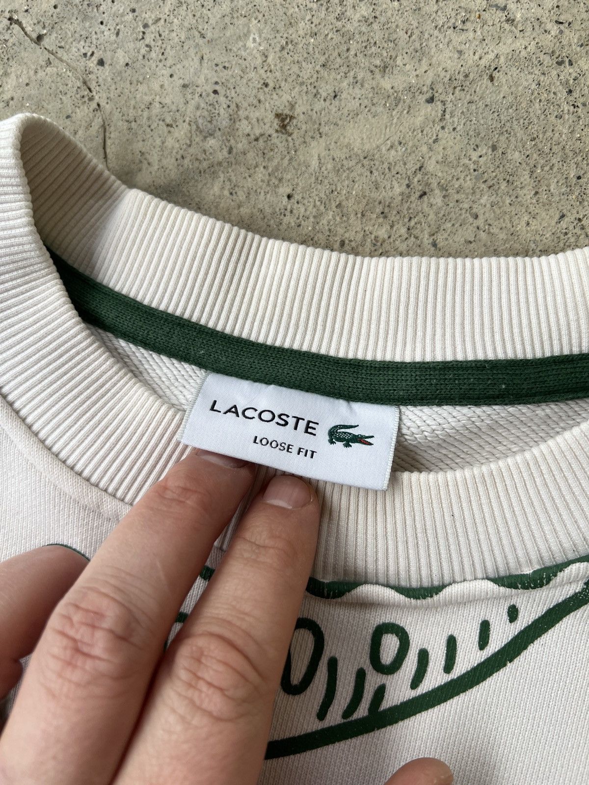 Lacoste Lacoste Sweatshirt Size US L / EU 52-54 / 3 - 2 Thumbnail