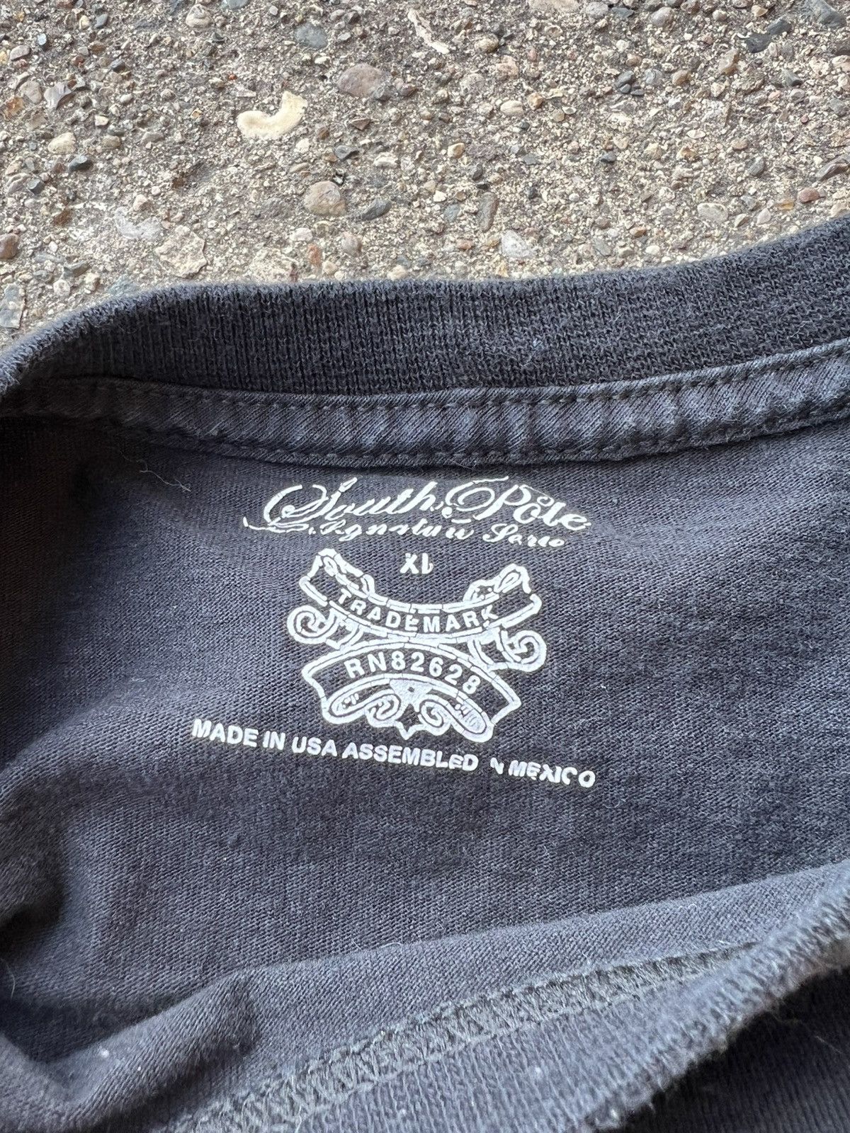 Southpole × Vintage Y2K Vintage South Pole Star T Shirt size XL Black Baggy JNCO Size US XL / EU 56 / 4 - 5 Thumbnail
