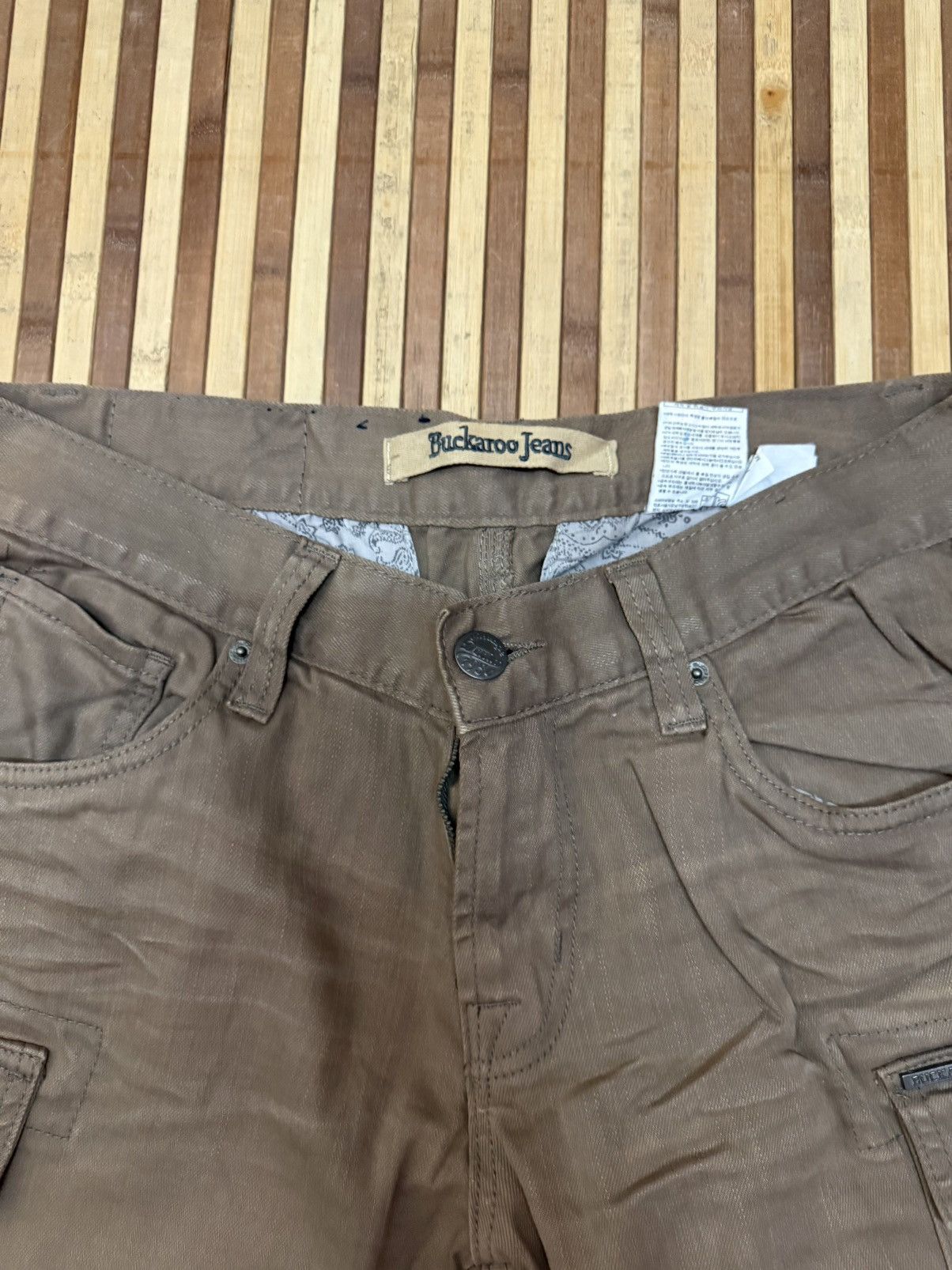 BUCKAROO Vintage BUCKAROO Cargo Pants Big Pockets / Streetwear W30X32 Size US 30 / EU 46 - 4 Thumbnail