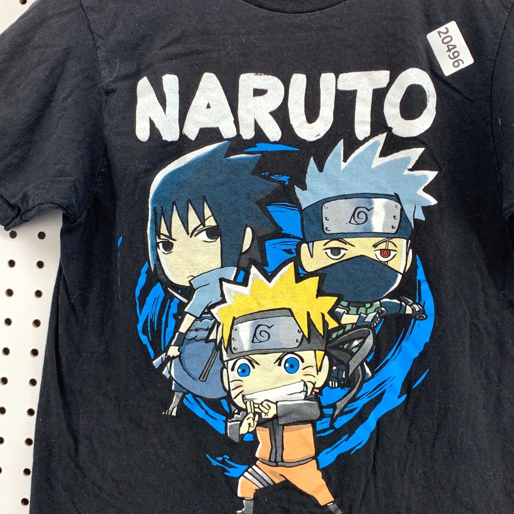 Ripple Junction Naruto Anime Shirt Black Ripple Junction Adult Small Short Sleeve 16.5x27 Mens Shirt Naruto Anime Black Ripple Junction Small 16.5x27 Size US S / EU 44-46 / 1 - 7 Thumbnail