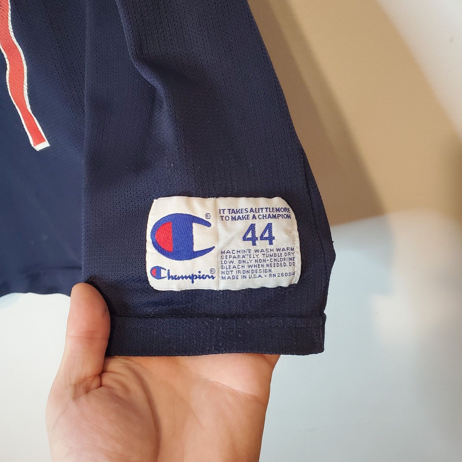 Champion Vintage 90s USA Basketball Kemp #7 Champion Jersey Size M Size US M / EU 48-50 / 2 - 5 Thumbnail