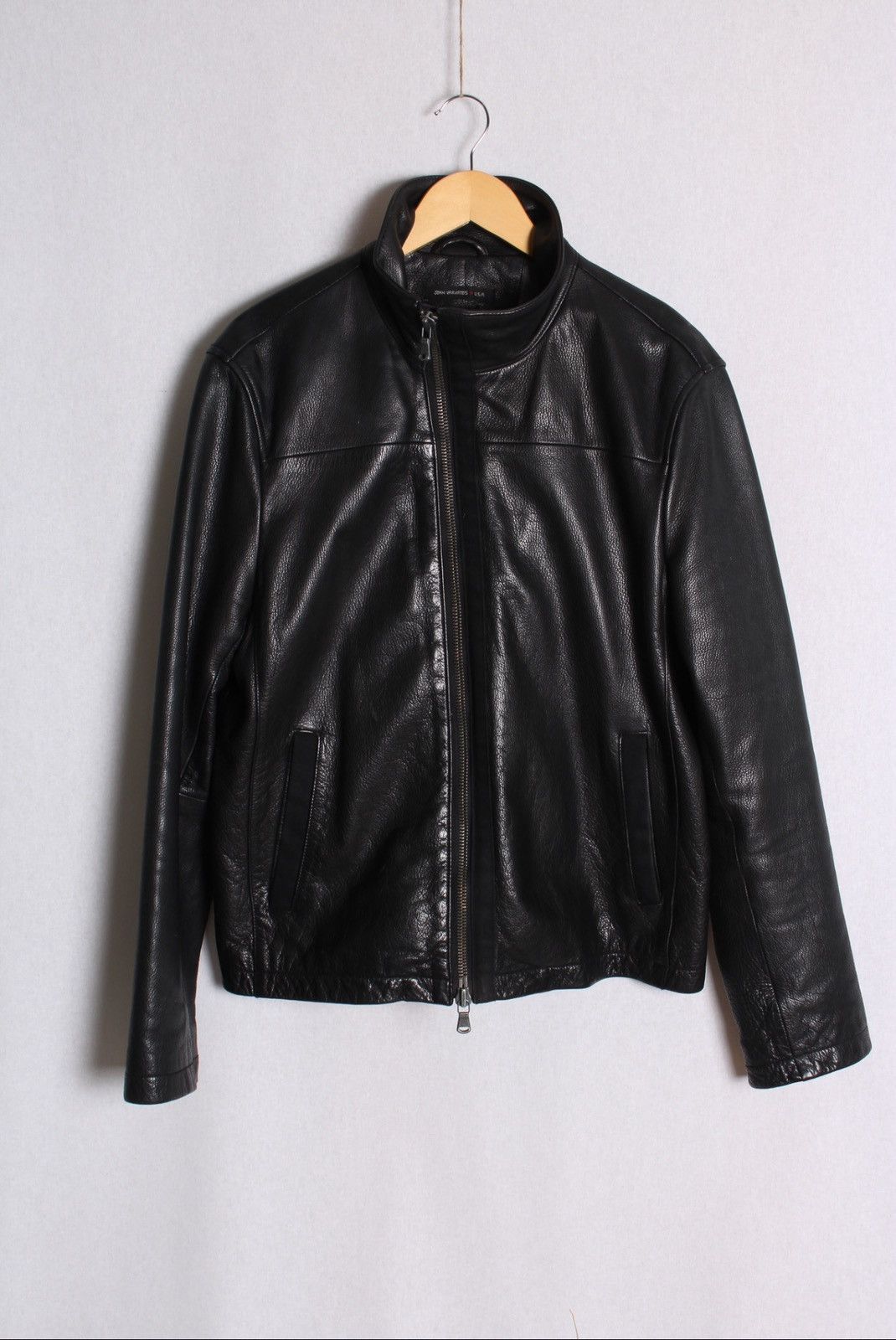 John Varvatos Jon Varvatos Textured Leather Jacket $1200 - Size US L / EU 52-54 / 3 - 1 Thumbnail