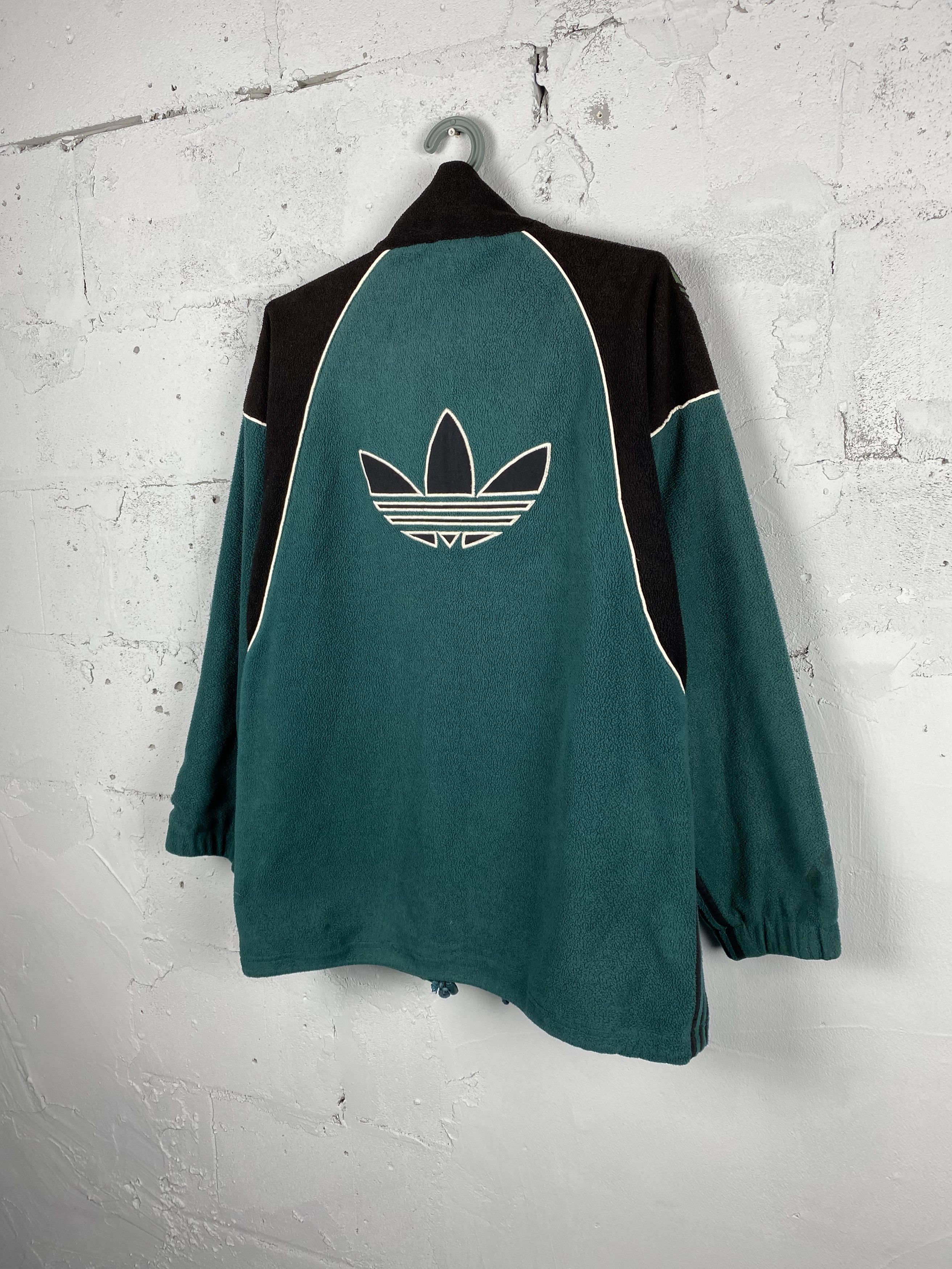 Adidas × Vintage Adidas EQT equipment fleece 90s vintage Big Logo Y2K Size US XL / EU 56 / 4 - 3 Thumbnail