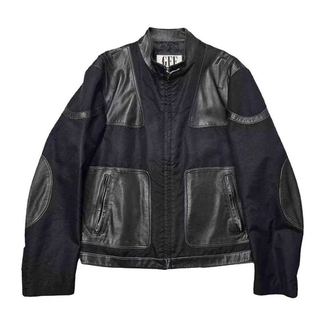 Other gff vintage WWII Swedish leather paneled armored jacket 48 Size US M / EU 48-50 / 2 - 1 Thumbnail
