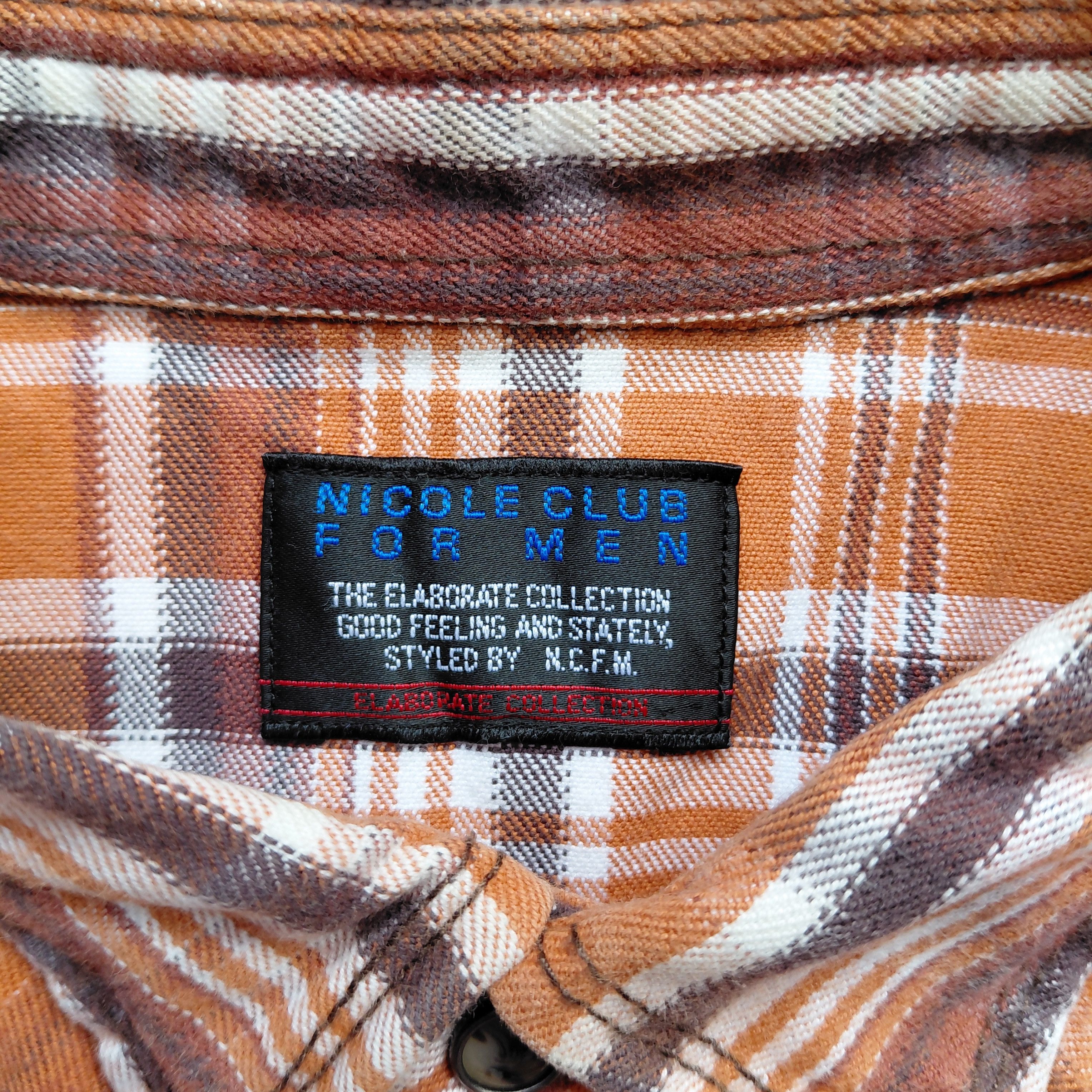 Nicole Club Nicole Club For Men Flanel Shirt Size US M / EU 48-50 / 2 - 3 Thumbnail