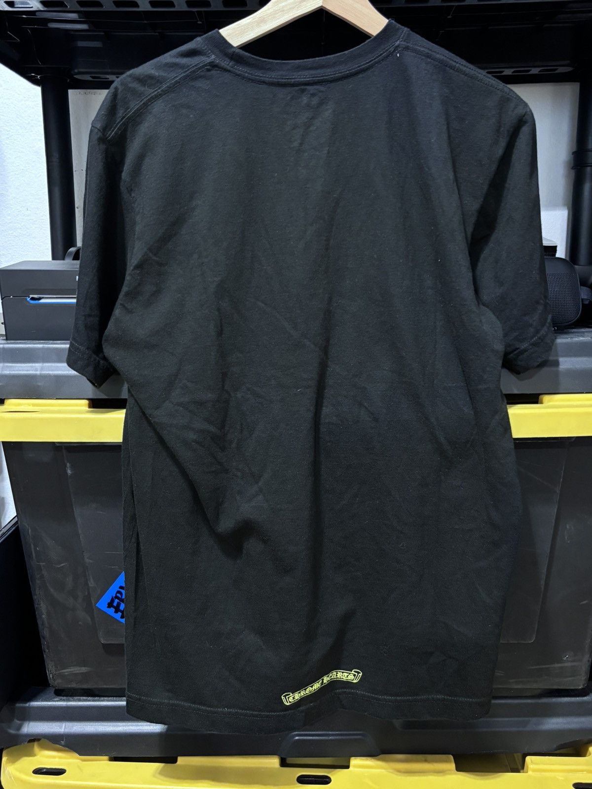 Chrome Hearts Chrome Hearts Neon Script Logo Black Tee Size US M / EU 48-50 / 2 - 4 Thumbnail