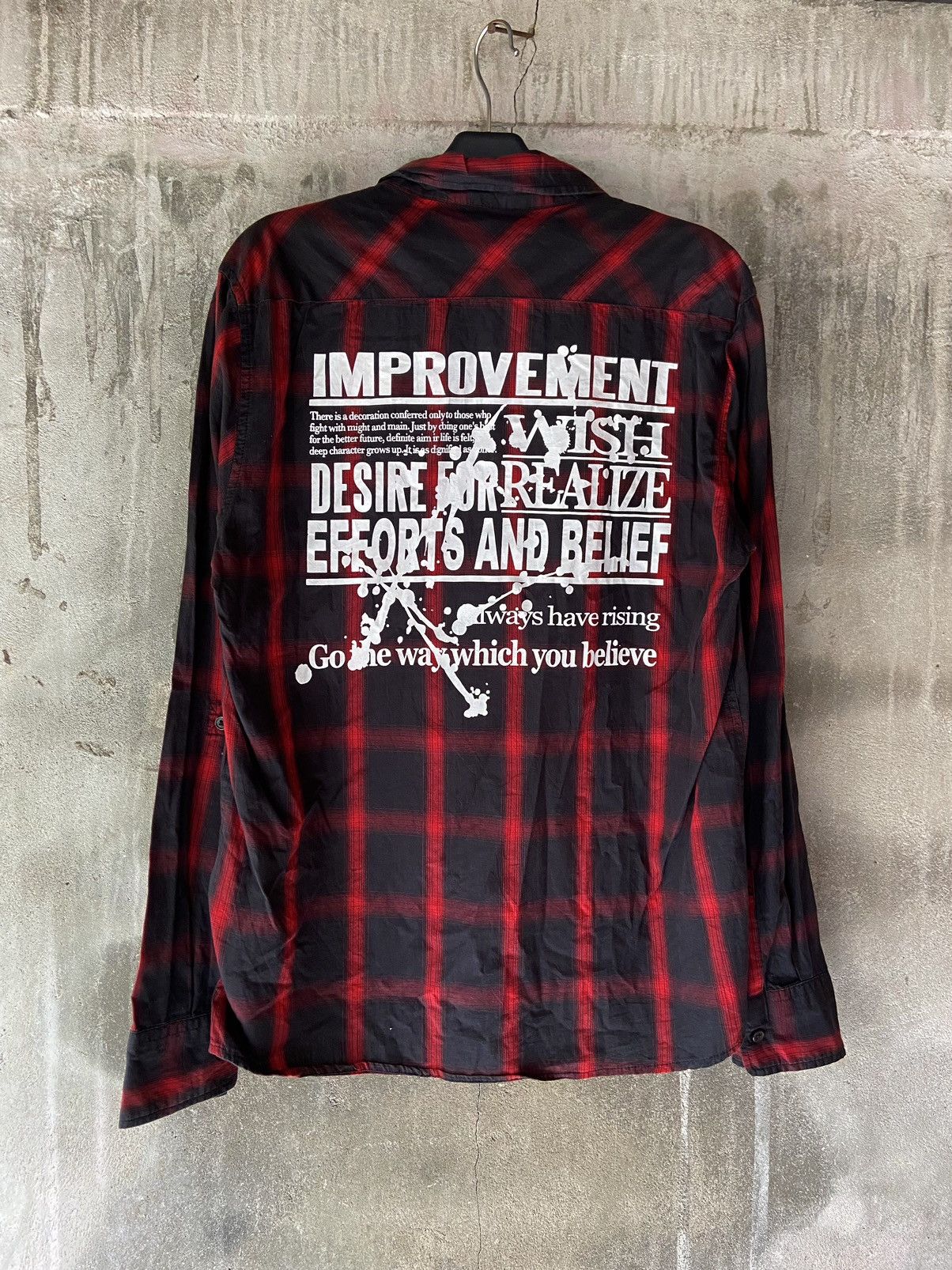 Beauty Beast GRANGESTA SHOOT IN DARK POEM BUTTON DOWN SHIRT Size US L / EU 52-54 / 3 - 11 Thumbnail