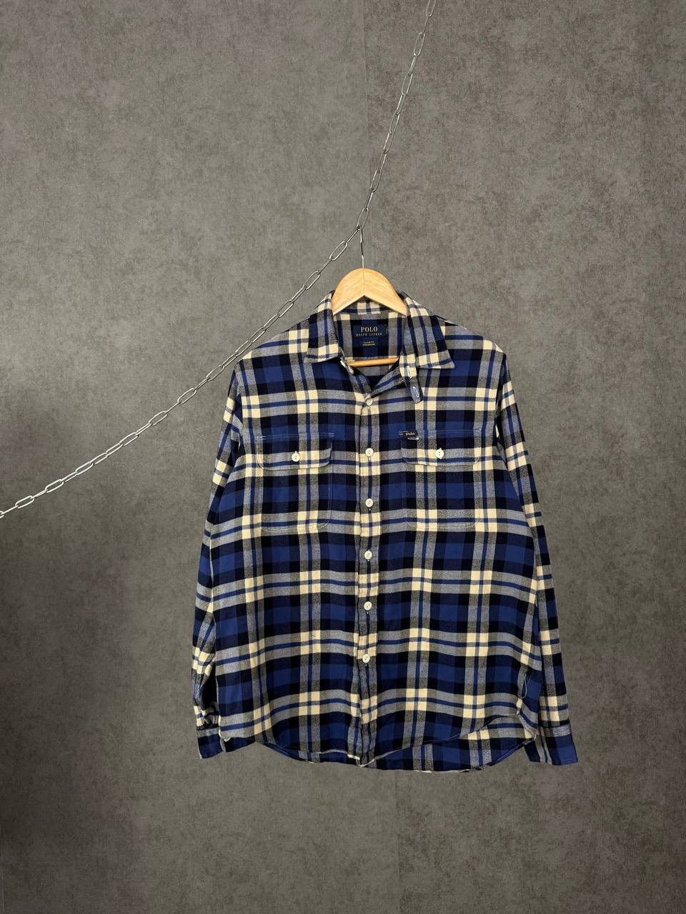 Polo Ralph Lauren Polo Ralph Lauren designer flannel shirt Size US L / EU 52-54 / 3 - 1 Thumbnail
