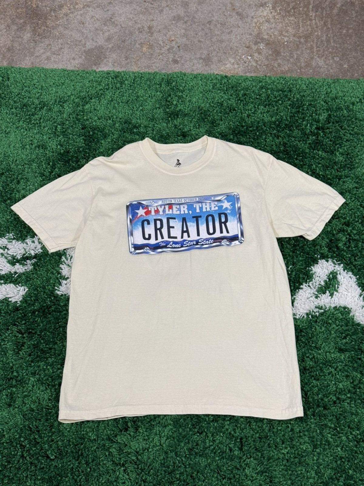 Tyler The Creator Tyler The Creator Austin Texas License Plate Tee Golf Wang Size US L / EU 52-54 / 3 - 1 Thumbnail