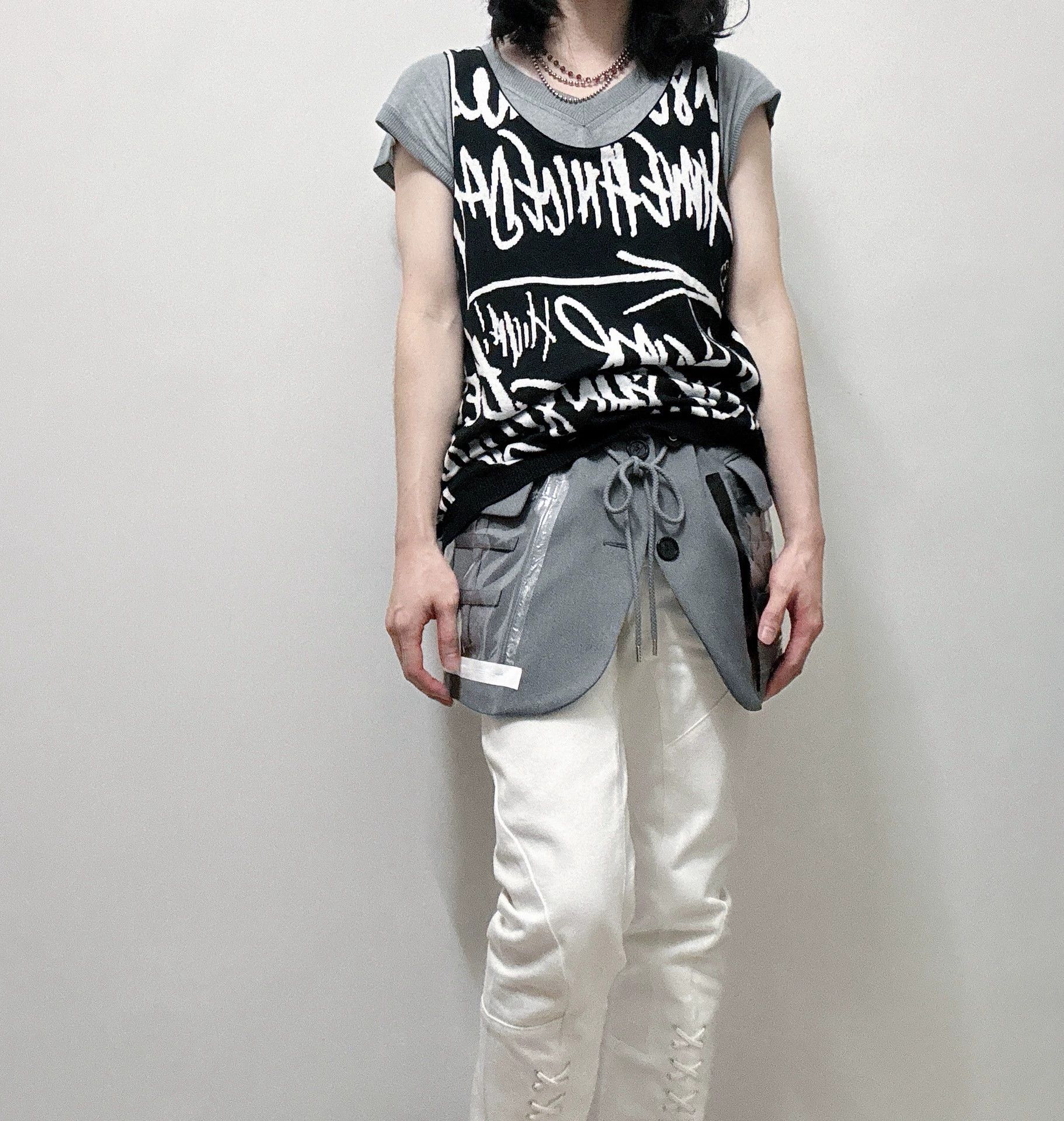 Takahiromiyashita The Soloist. TTS men's Pants Partial Yellowed Size 48 76W 101L Size US 32 / EU 48 - 3 Thumbnail