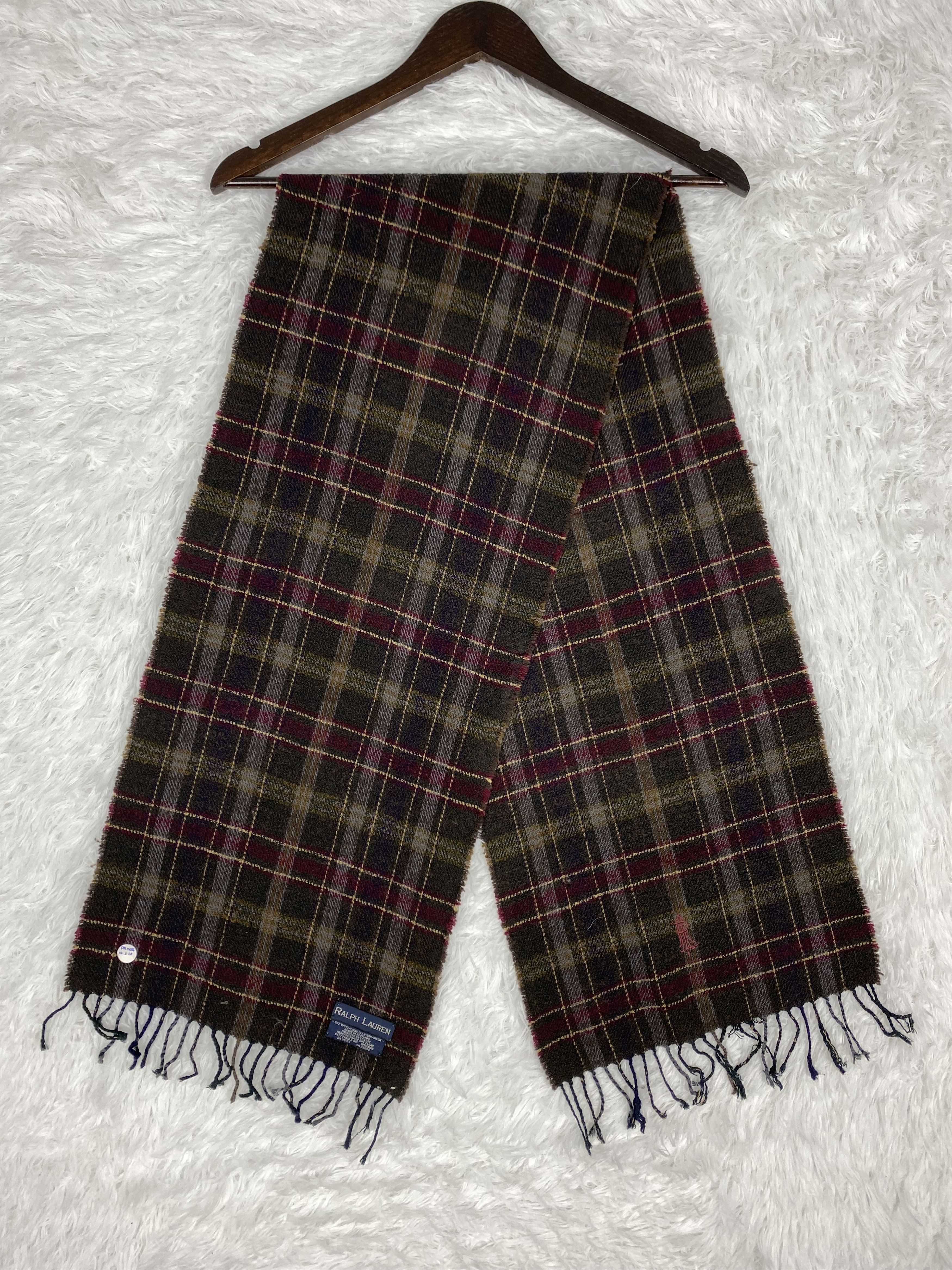 Ralph Lauren Vintage Ralph Lauren Scarf / Muffler Neckwear PM0056 Size ONE SIZE - 1 Thumbnail