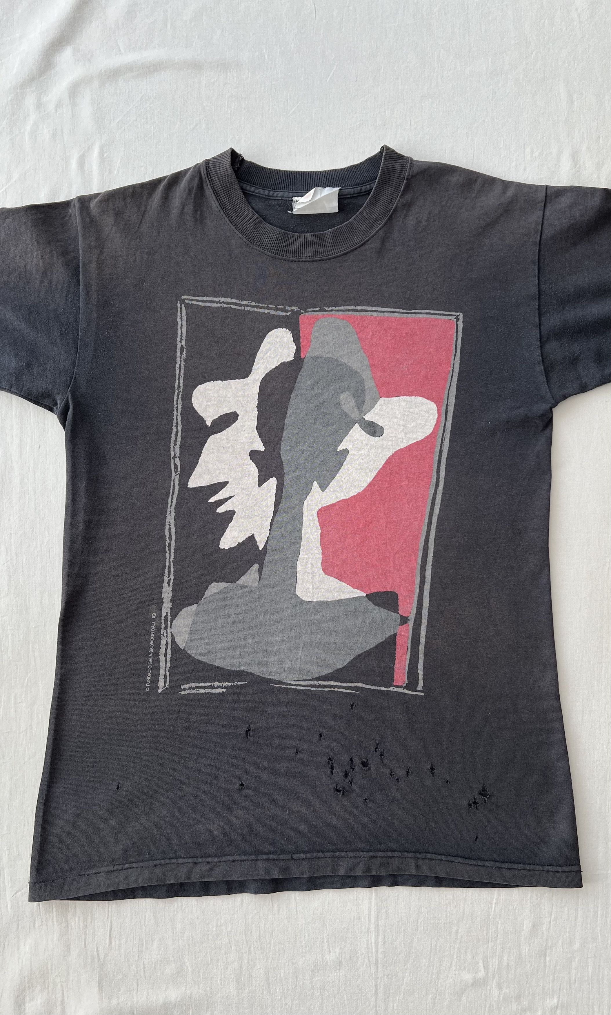 Arts & Science Vintage 2003 Salvador Dali Fundacio Gala Art Black T-shirt Size US M / EU 48-50 / 2 - 3 Thumbnail