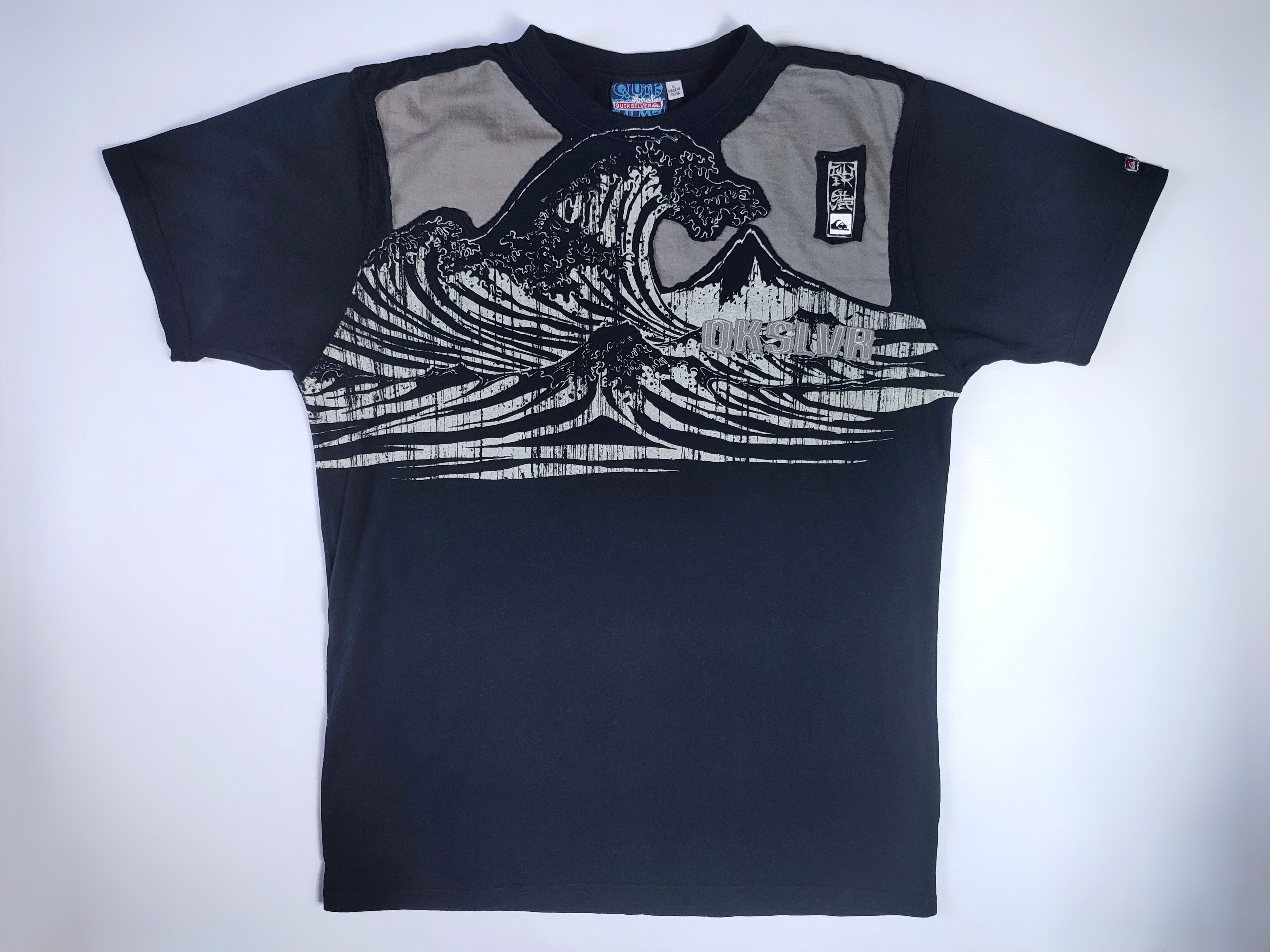 Japanese Brand × Quiksilver Japanese Streamline Wave T-shirt Size US XL / EU 56 / 4 - 5 Thumbnail