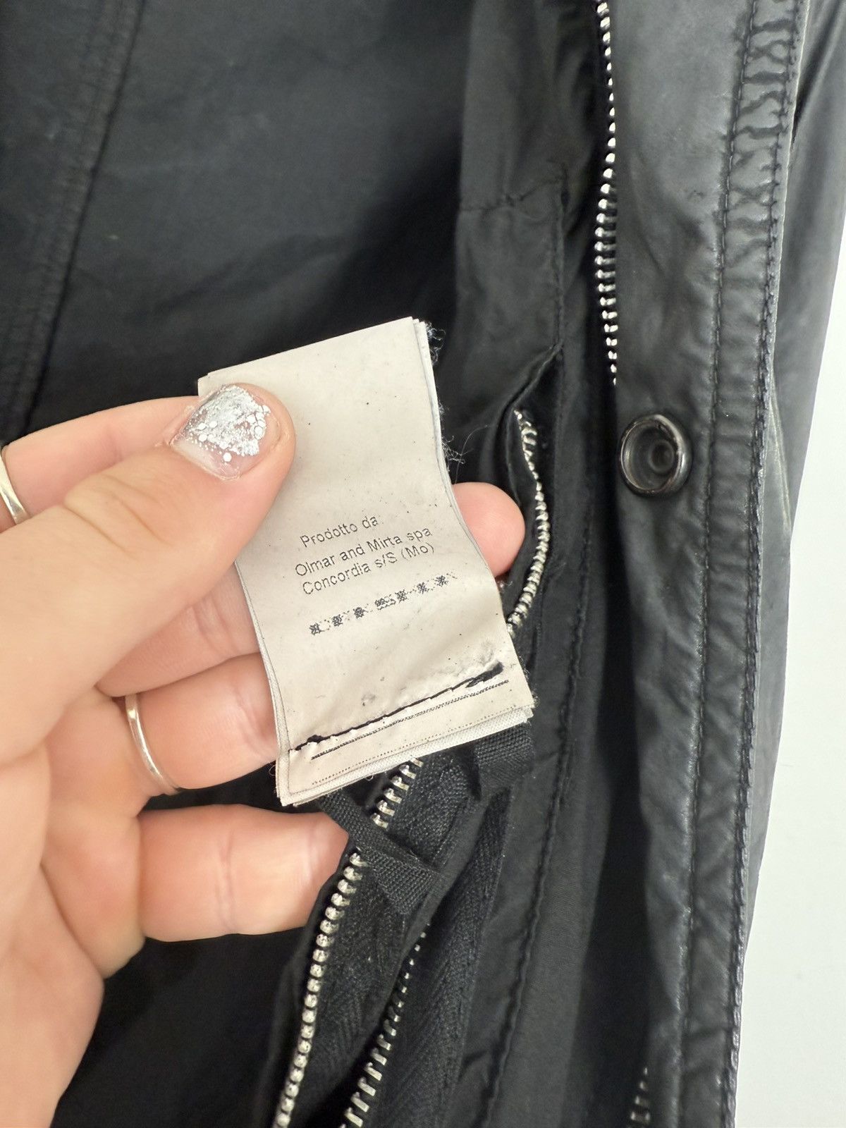 Rick Owens Drkshdw Rick Owen’s darkshadow waxed fishtail parka Size US S / EU 44-46 / 1 - 7 Thumbnail