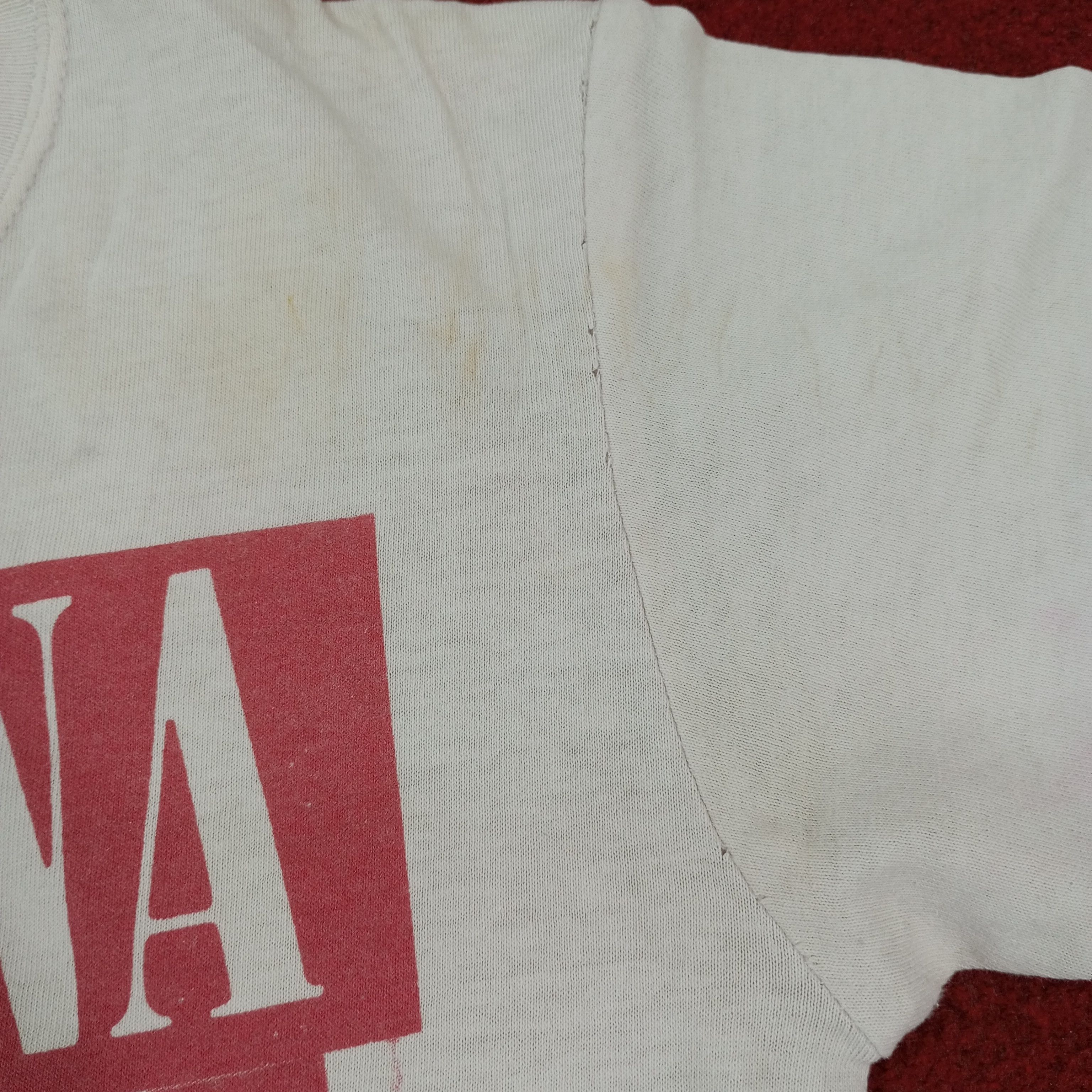 Band Tees × Nirvana × Vintage Nirvana Band Music Phototees Style Tshirt Streetwear Size US S / EU 44-46 / 1 - 11 Thumbnail