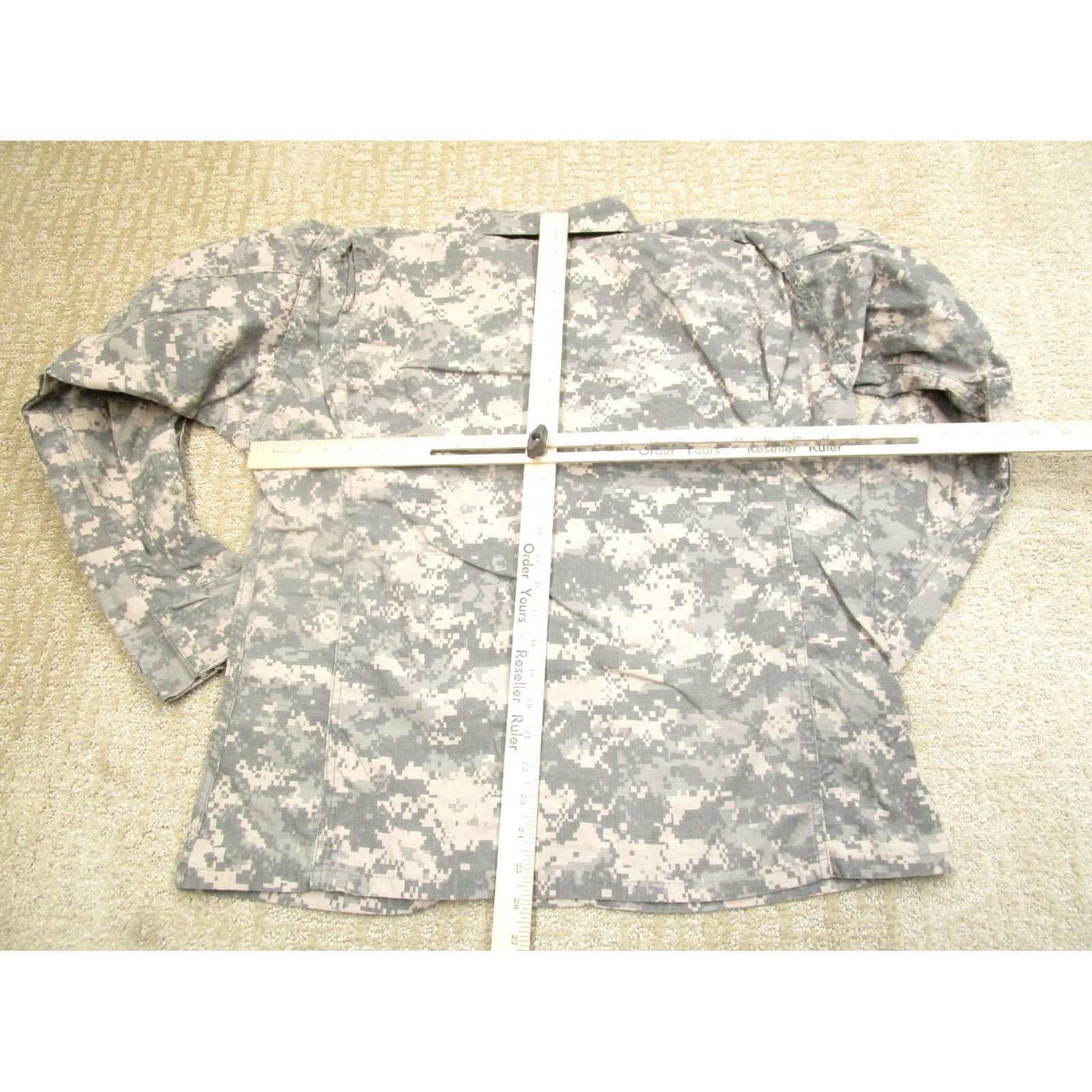 American Apparel US Military Coat Men M Gray Camouflage FR Coat Jacket Military Jacket Size US M / EU 48-50 / 2 - 4 Thumbnail