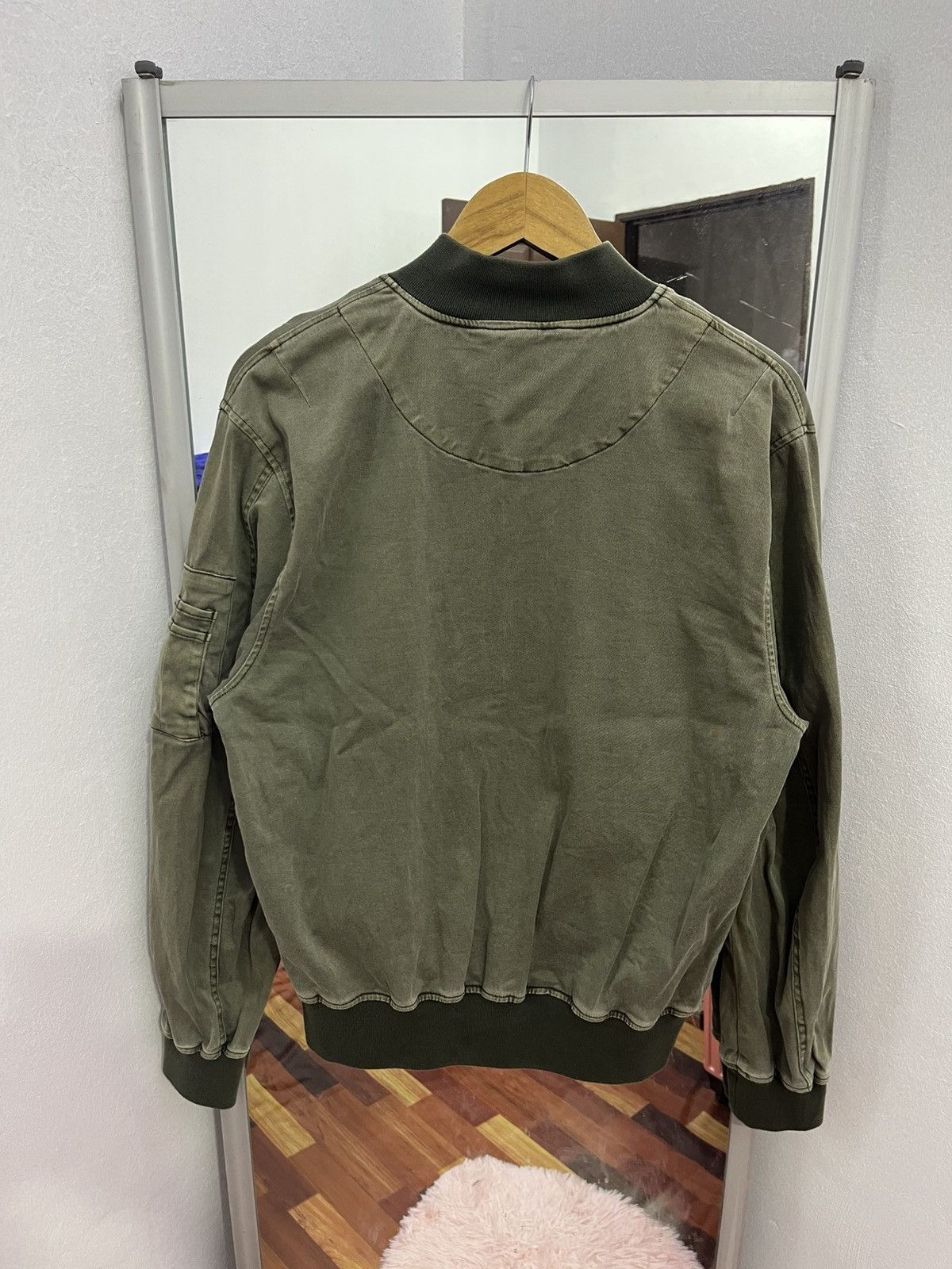 Japanese Brand Rag Machine Vintage Wash MA-1 Bomber Jacket Size US M / EU 48-50 / 2 - 12 Thumbnail