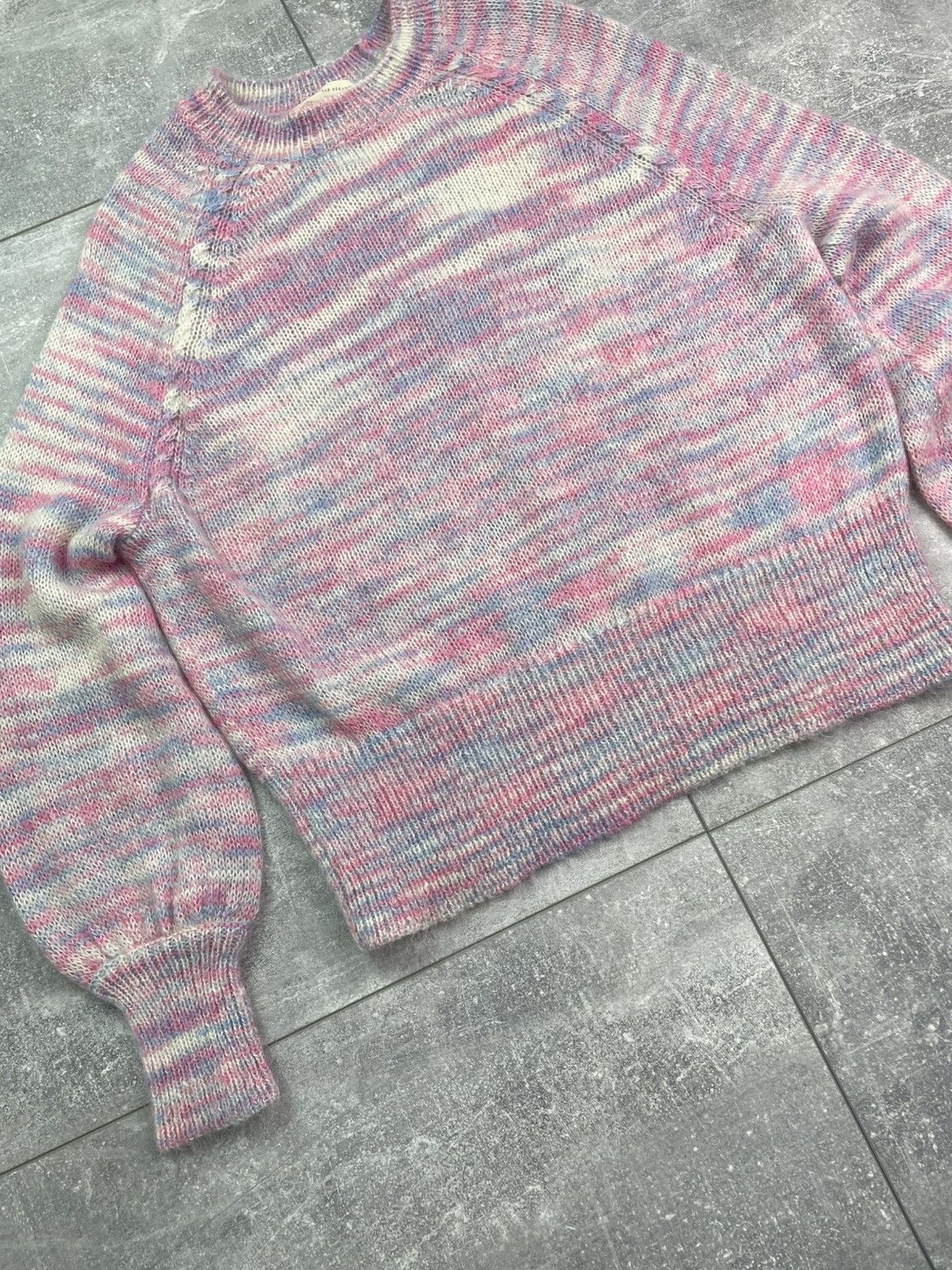 Sezane Sezane Alberto Mohair Knitted Sweater Size S / US 4 / IT 40 - 4 Thumbnail