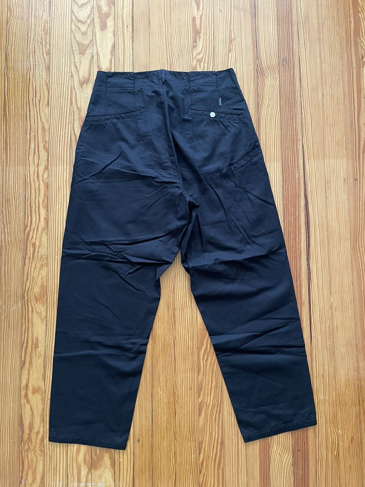 Stone Island × Stone Island Shadow Project Stone Island Shadow Project Wide Fit Gabardine Work Pants Size US 32 / EU 48 - 2 Thumbnail
