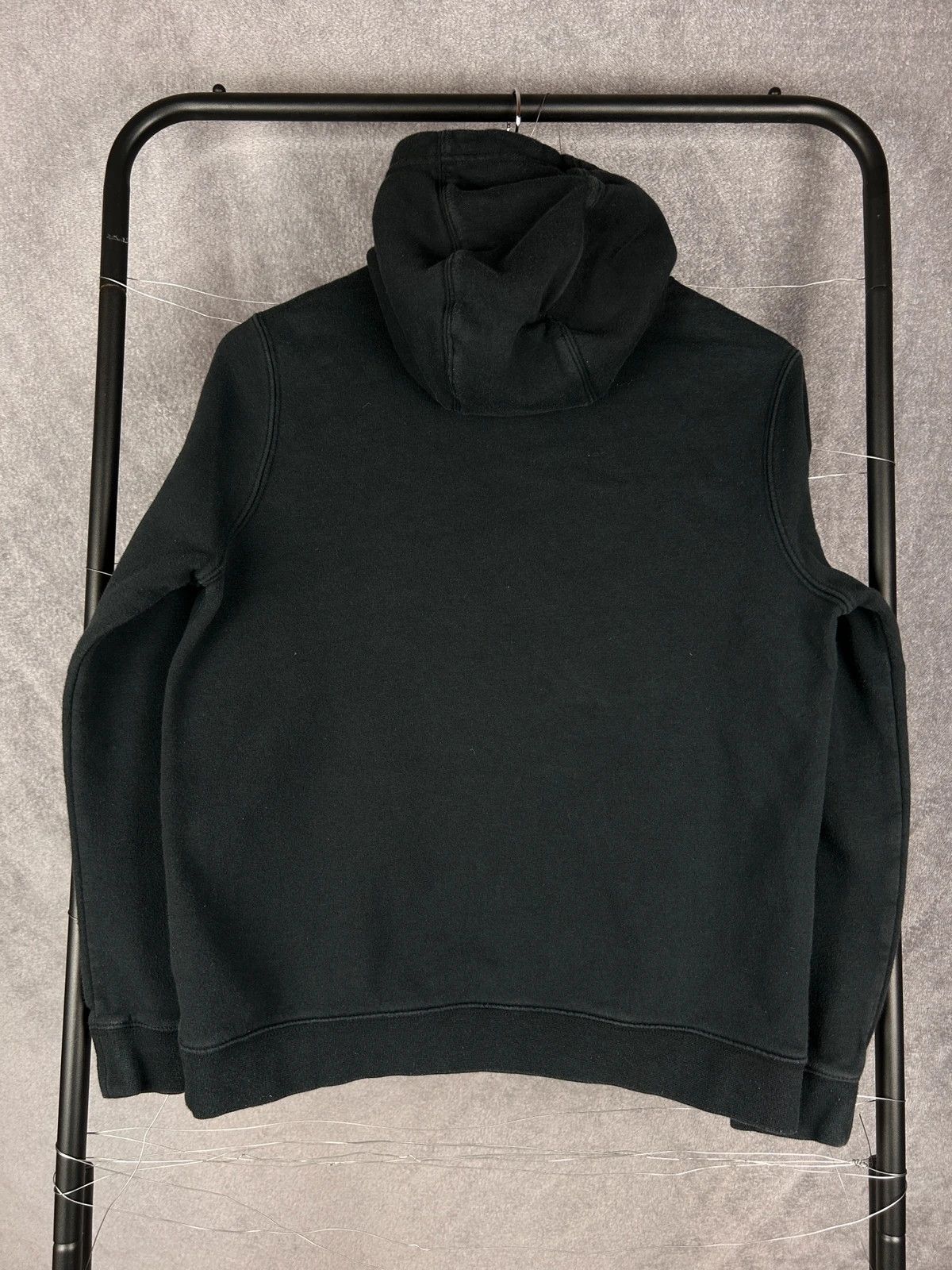 Nike Nike black hoodie classic mini logo haft swoosh Size S / US 4 / IT 40 - 2 Thumbnail