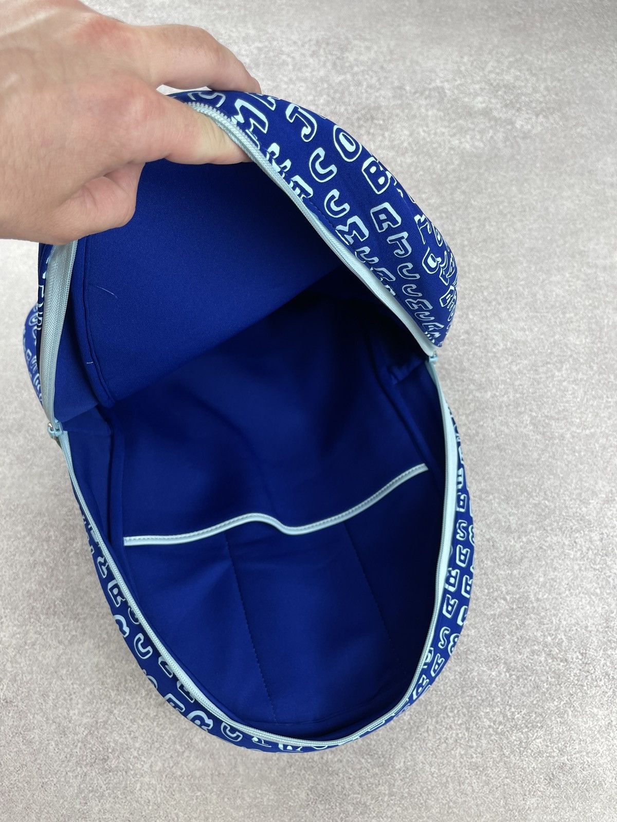 Marc Jacobs Marc Jacobs Backpack Monogram Blue Size ONE SIZE - 13 Thumbnail